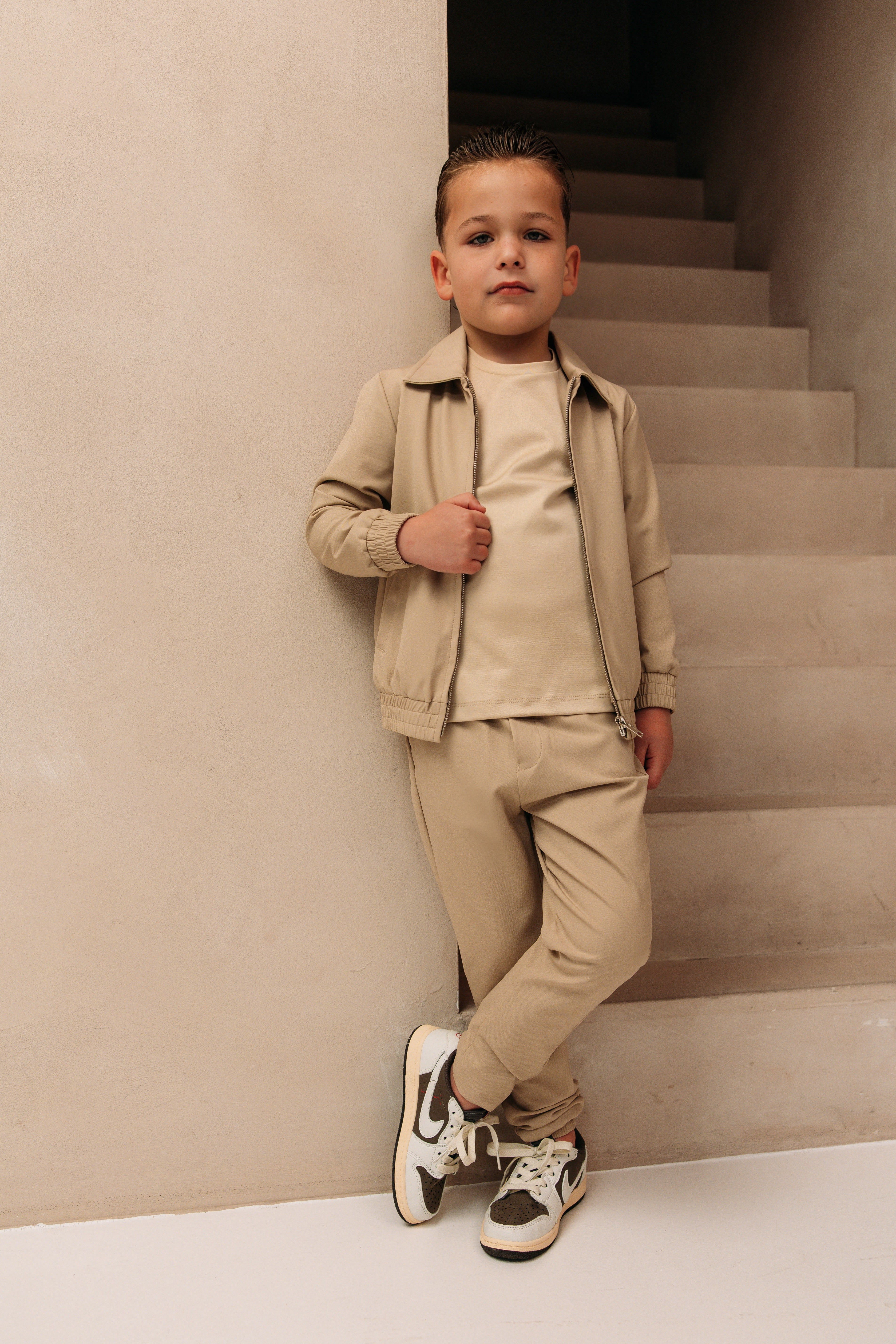 Premium Tech Suit - Beige