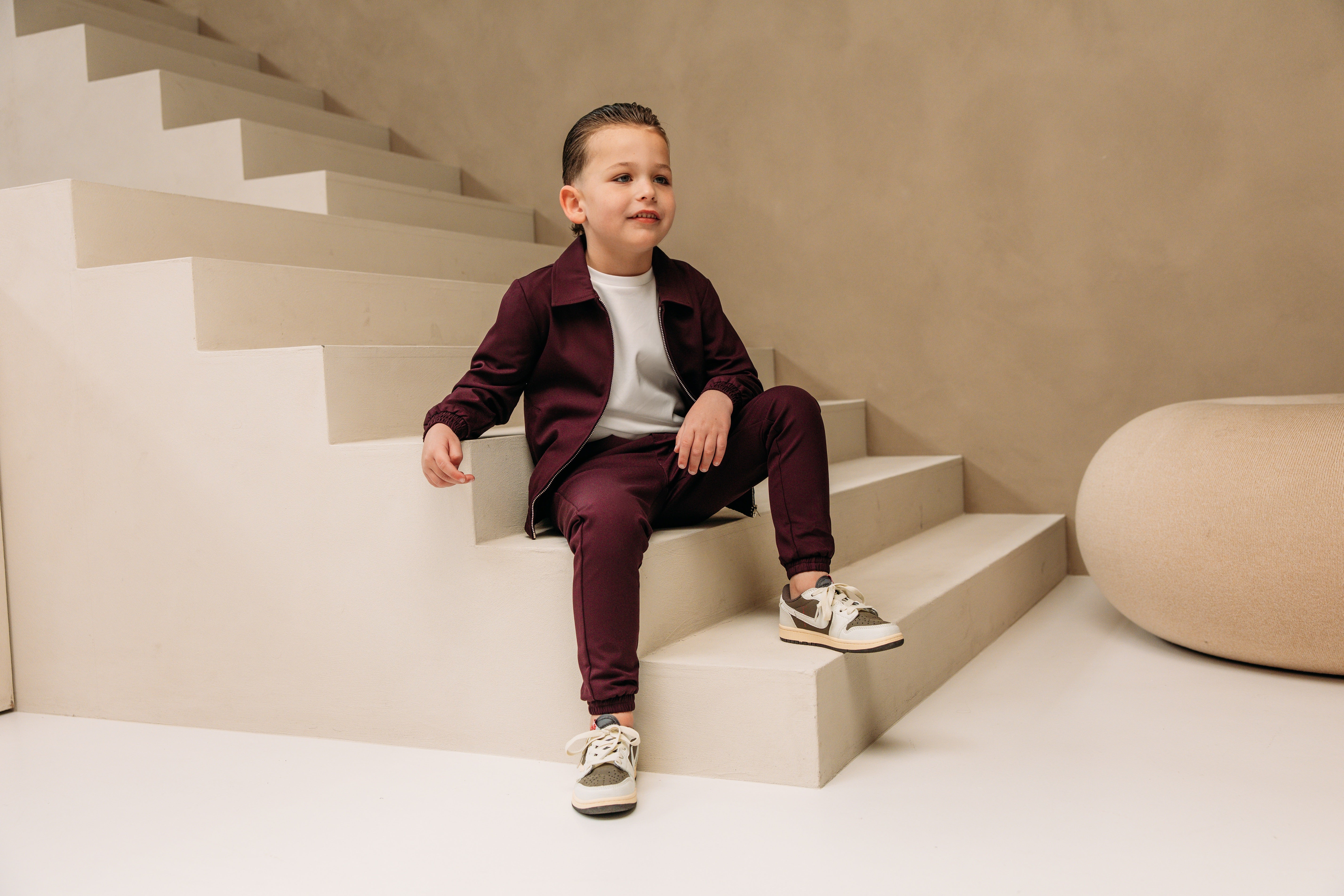 Premium Tech Suit - Aubergine