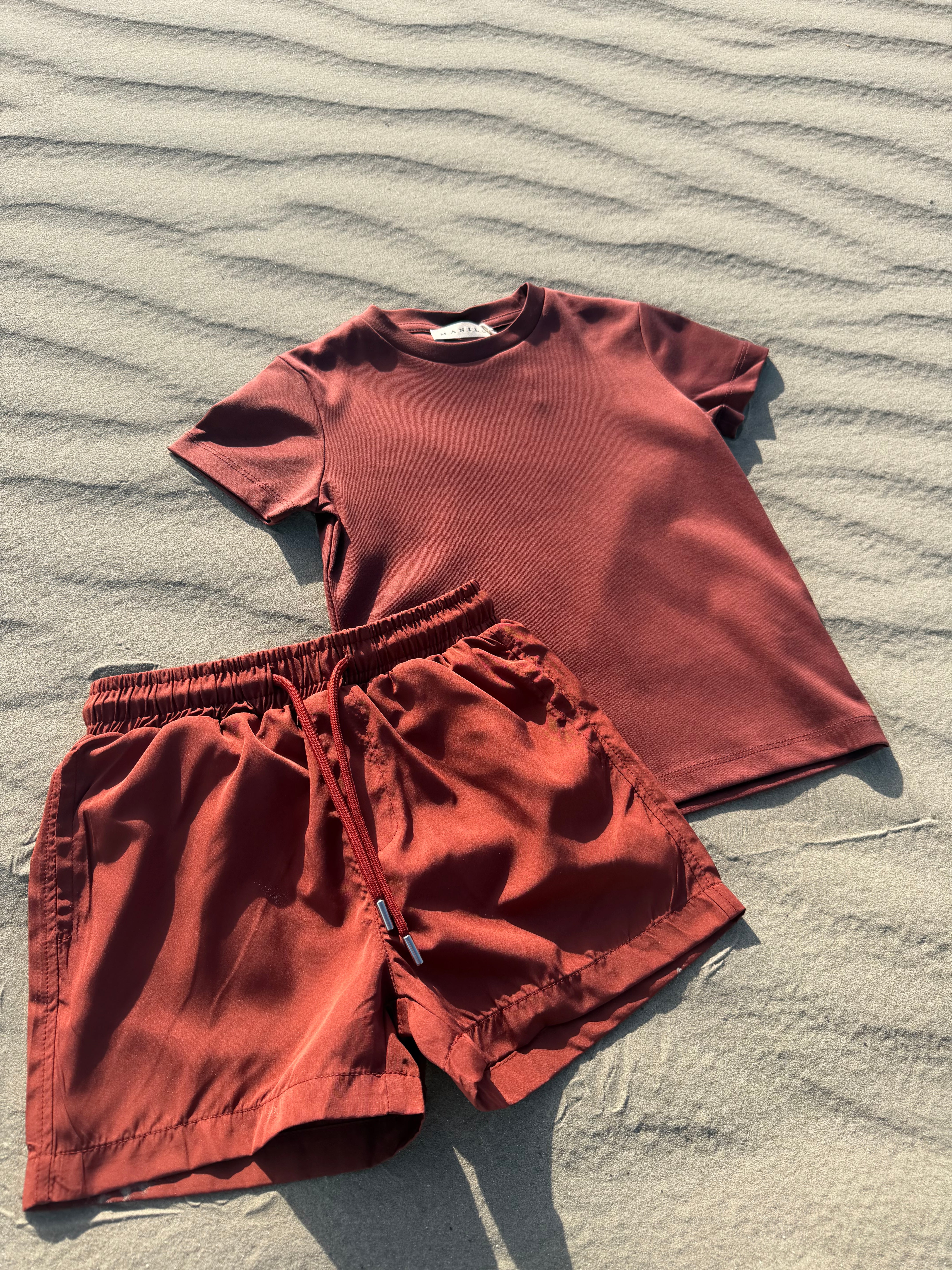 Smart Glans Swimshort - Rusty Red