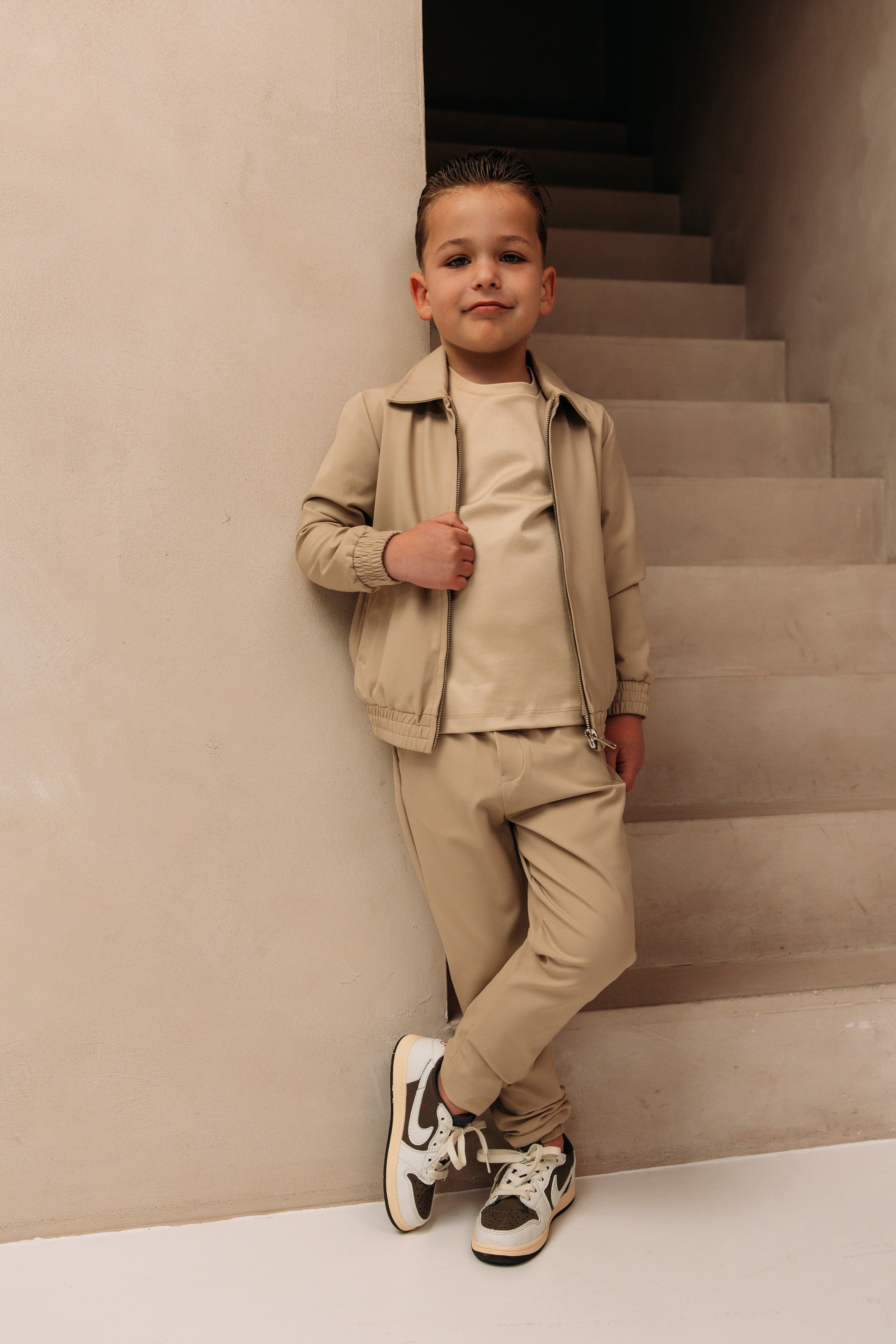 Premium Tech Suit - Beige