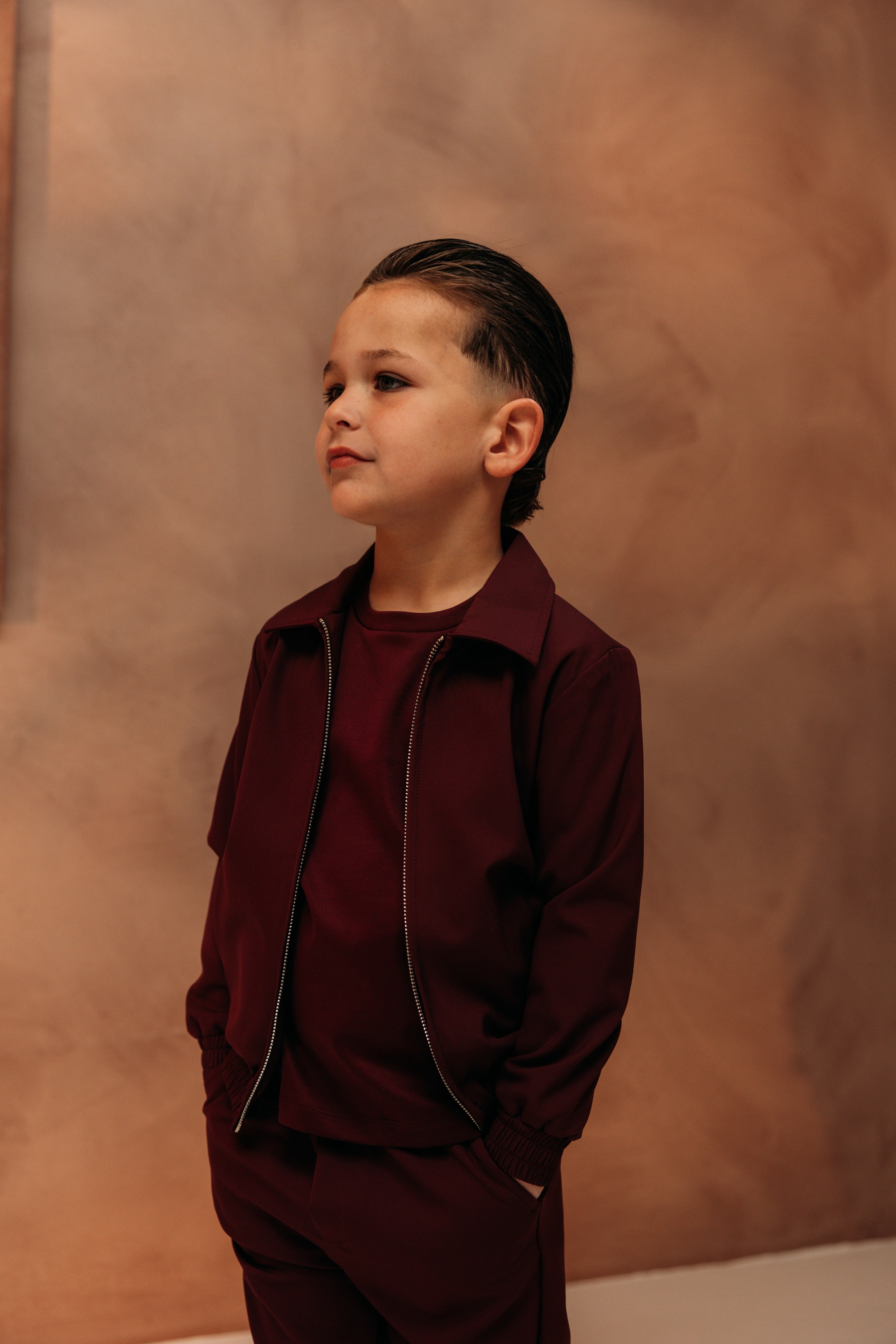 Premium Tech Suit - Burgundy