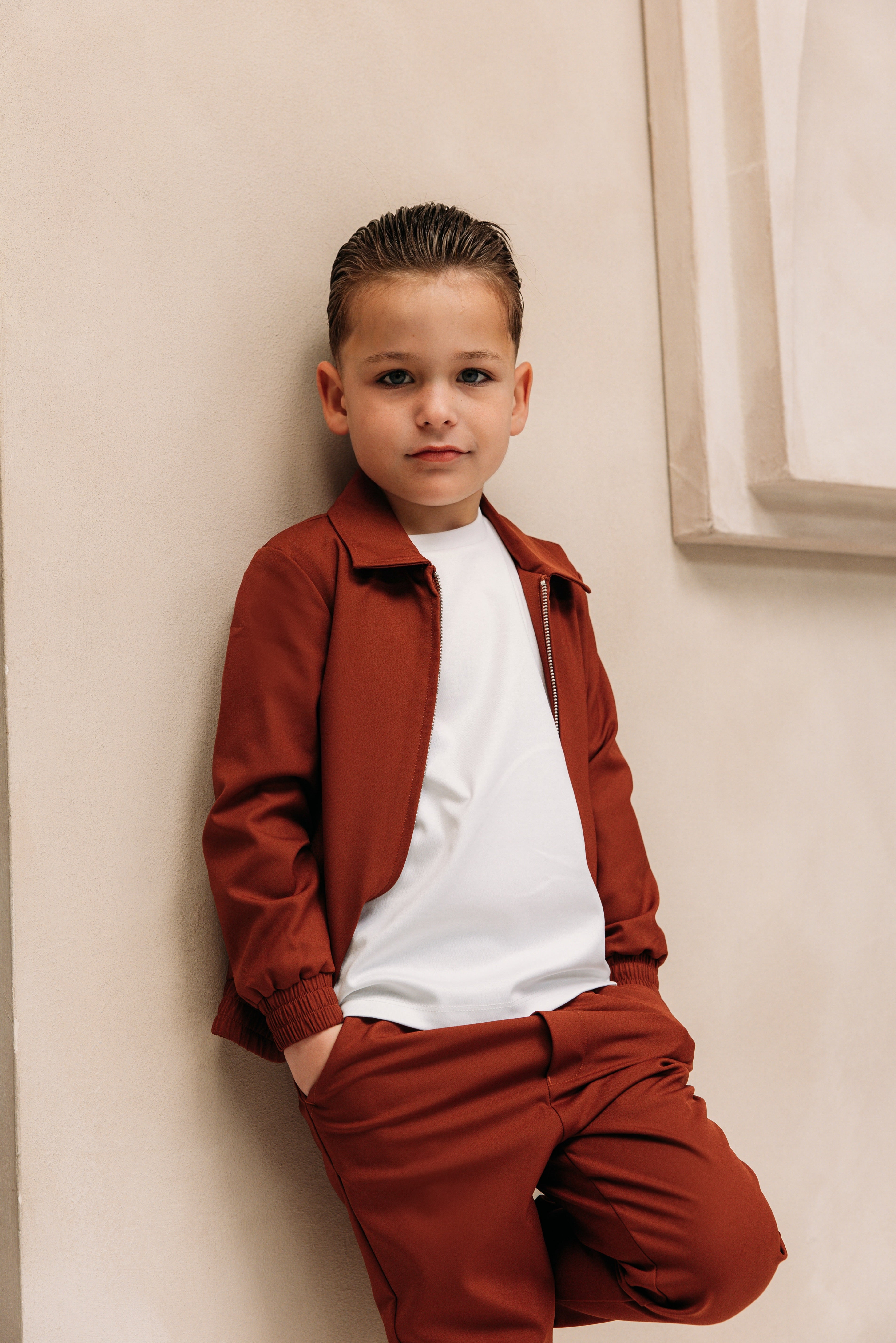 Premium Tech Suit - Rusty Brown