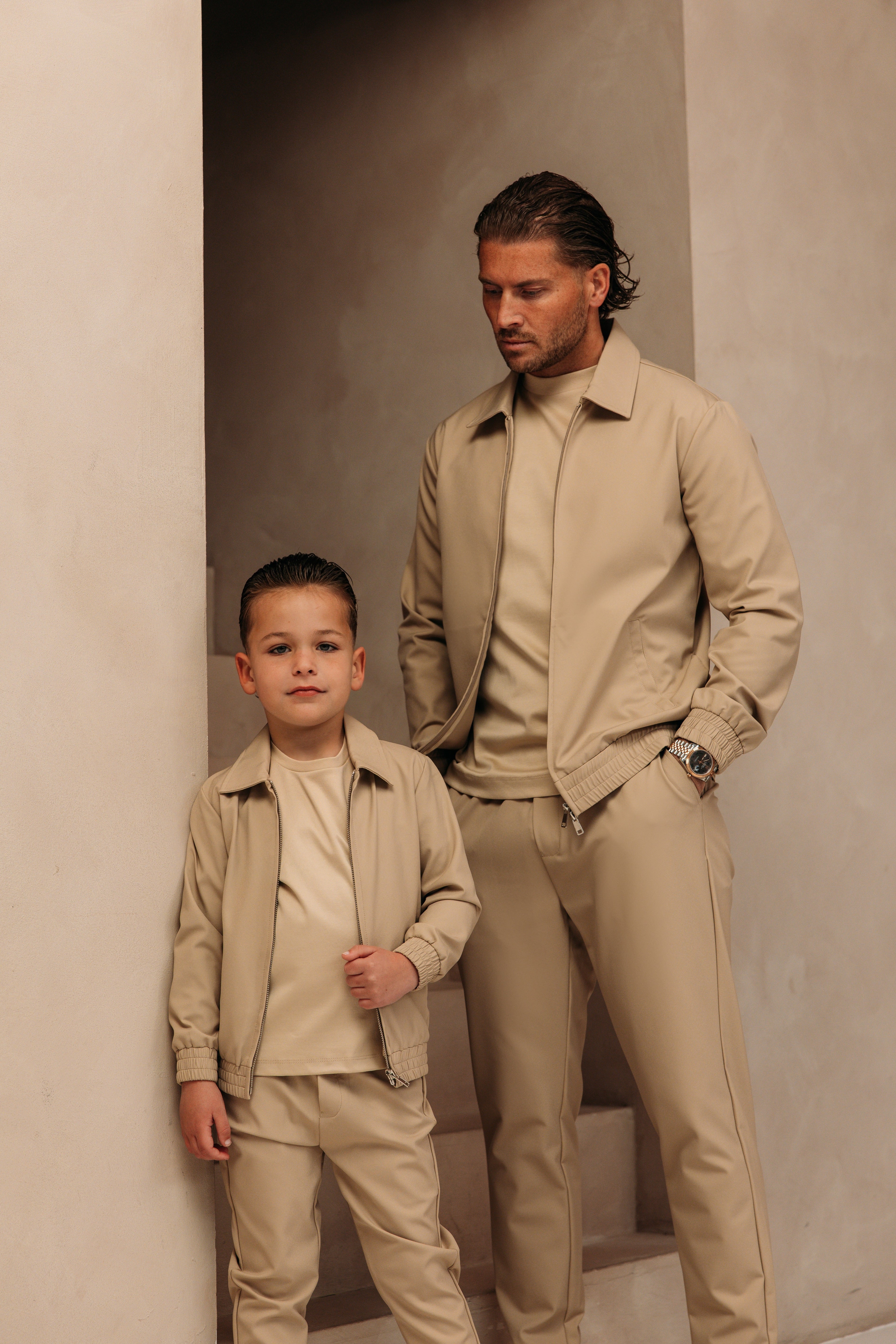 Premium Tech Suit - Beige