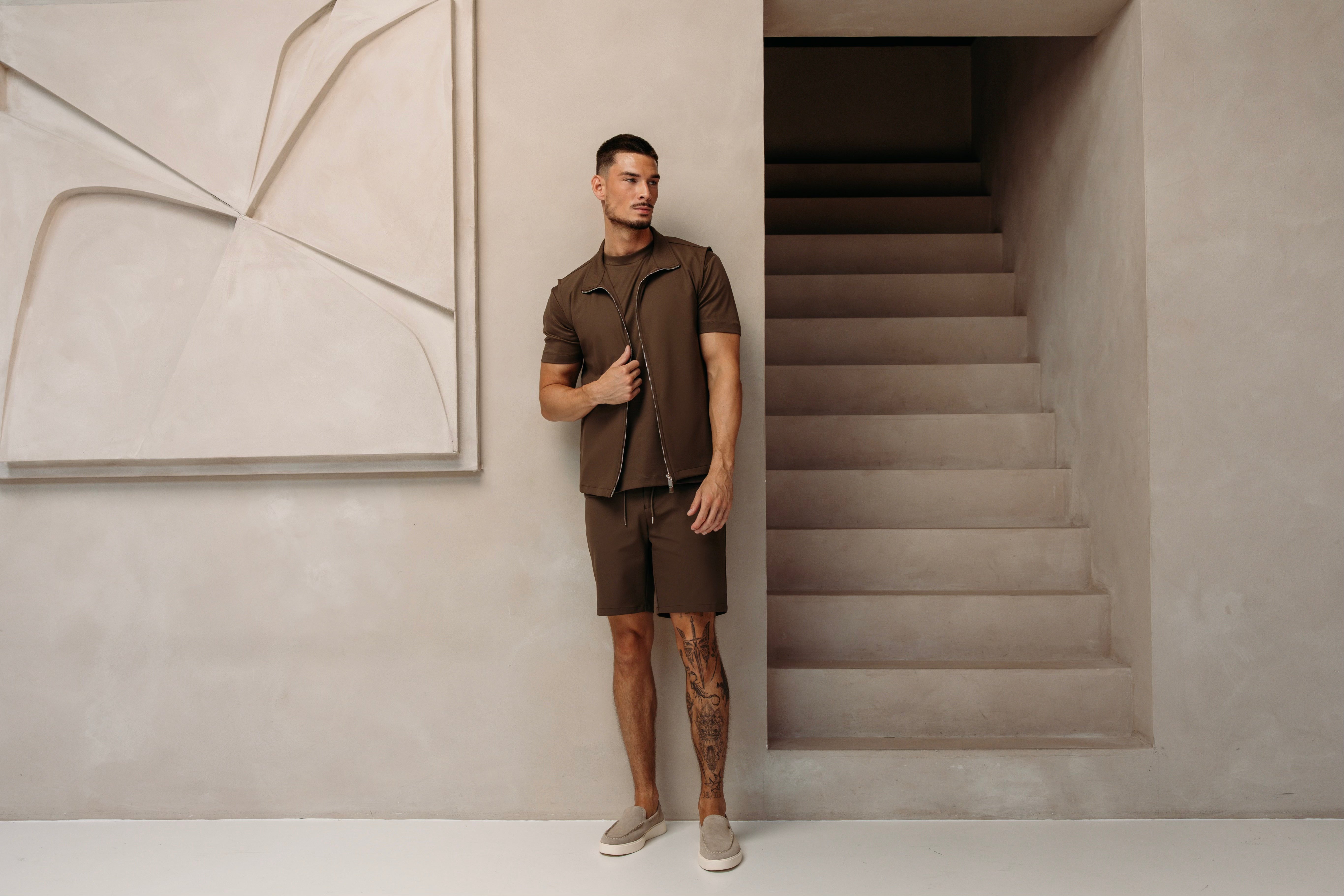 HEREN - Summer Gilet Tech Set – Choco