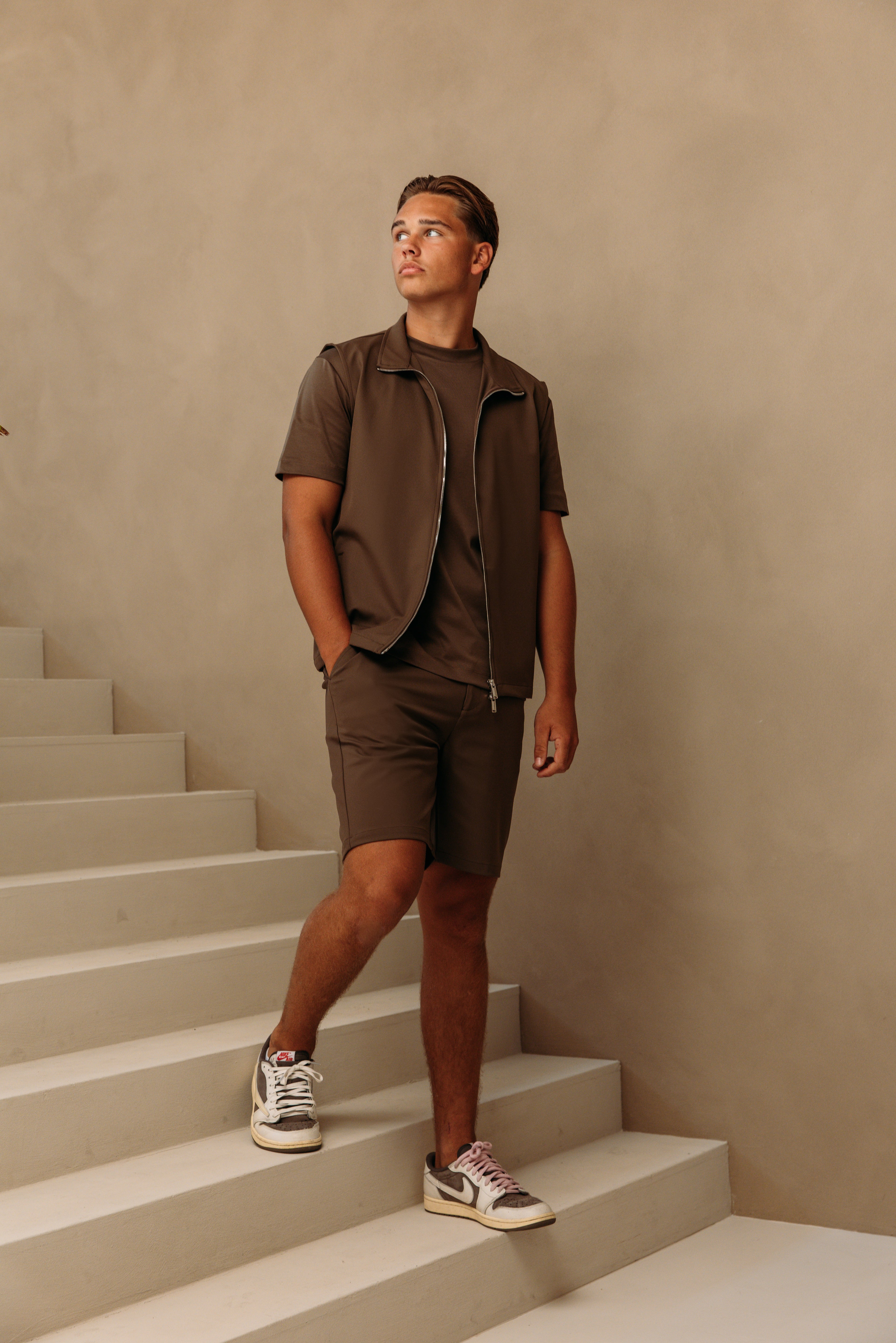 Summer Gilet Tech Set – Choco