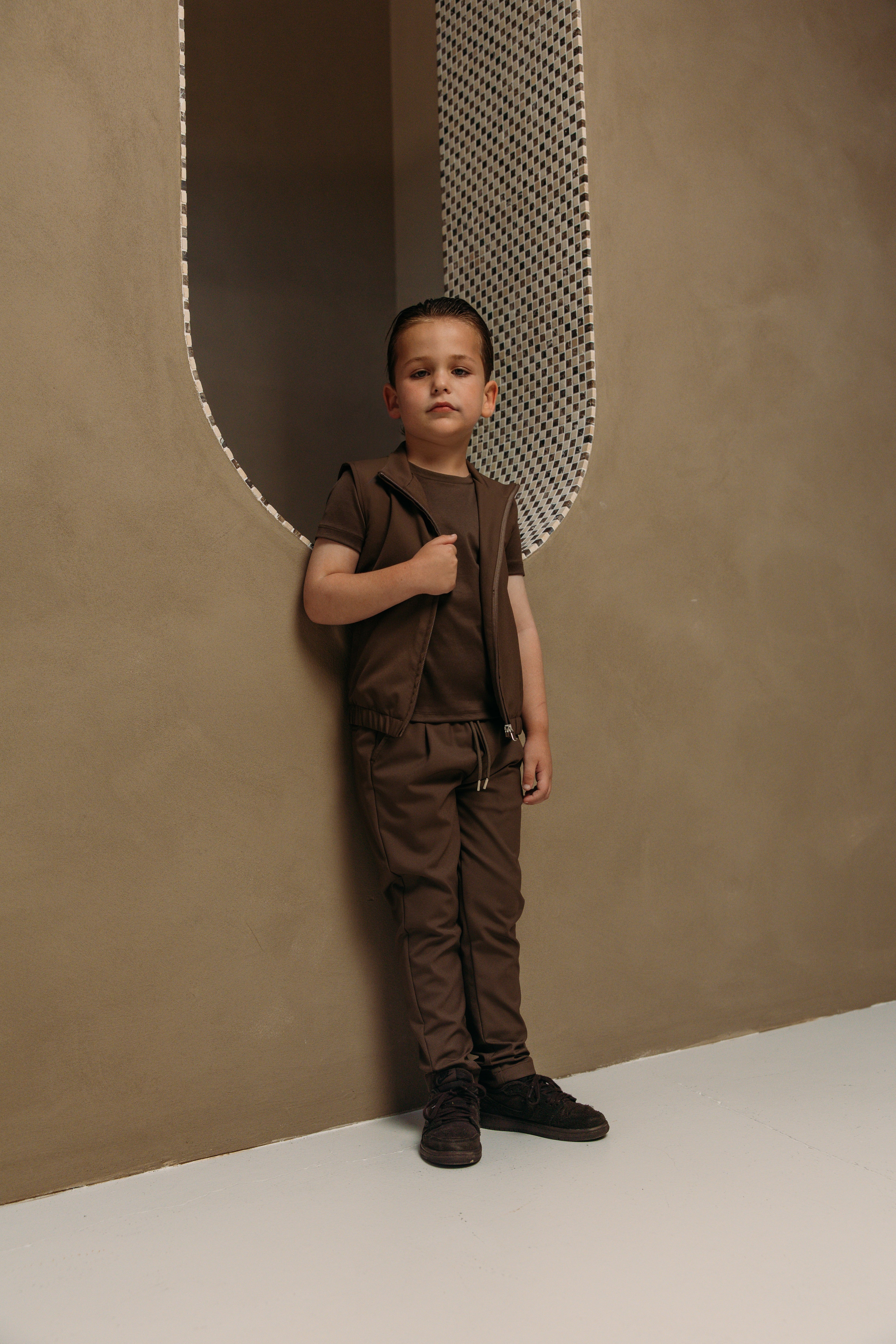 Premium Tech Gilet – Choco