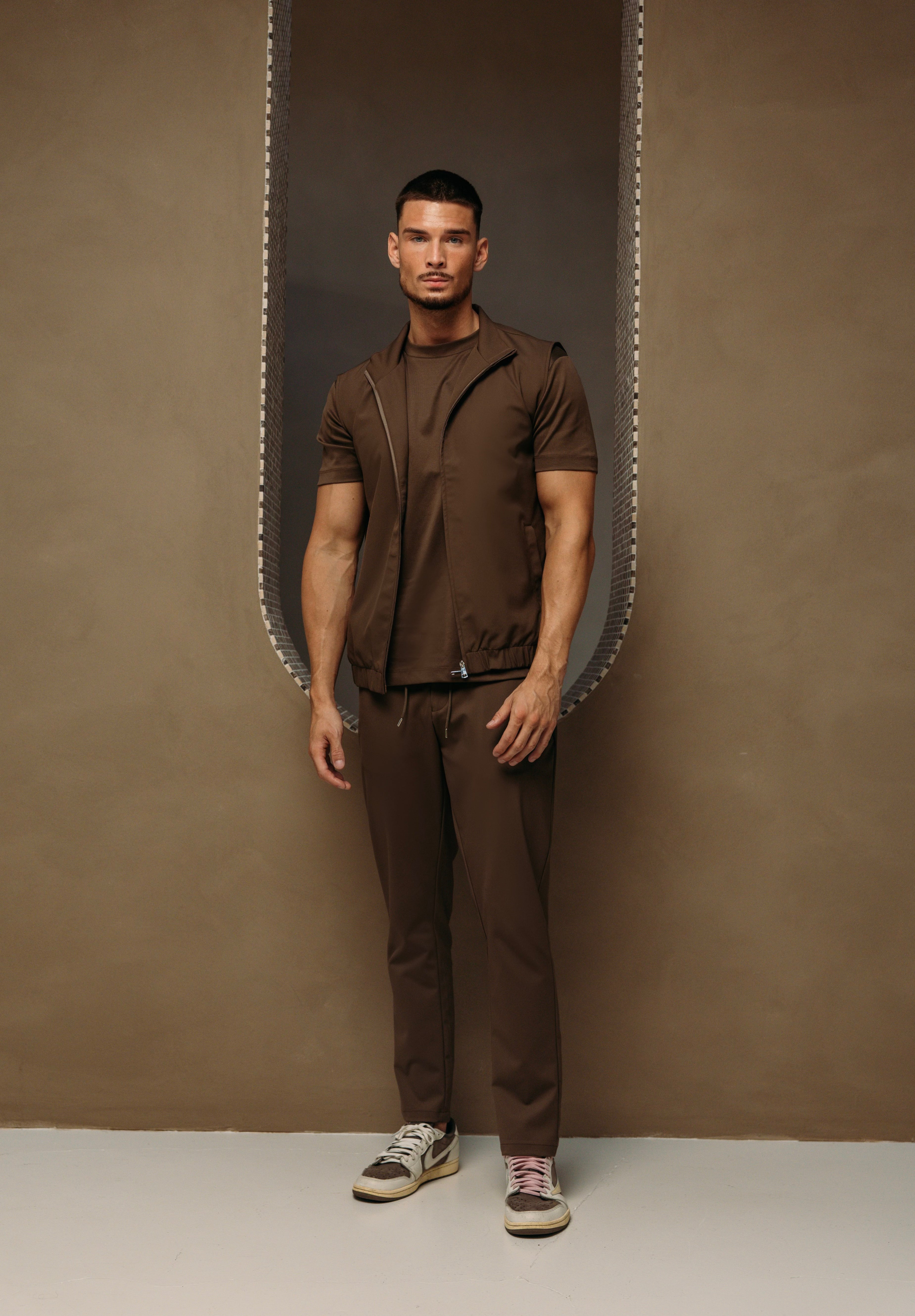 HEREN - Premium Tech Gilet – Choco