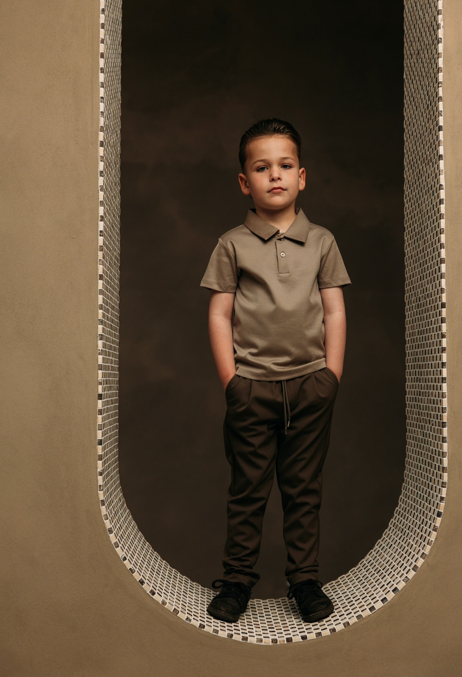 Smart tech Pants - Choco