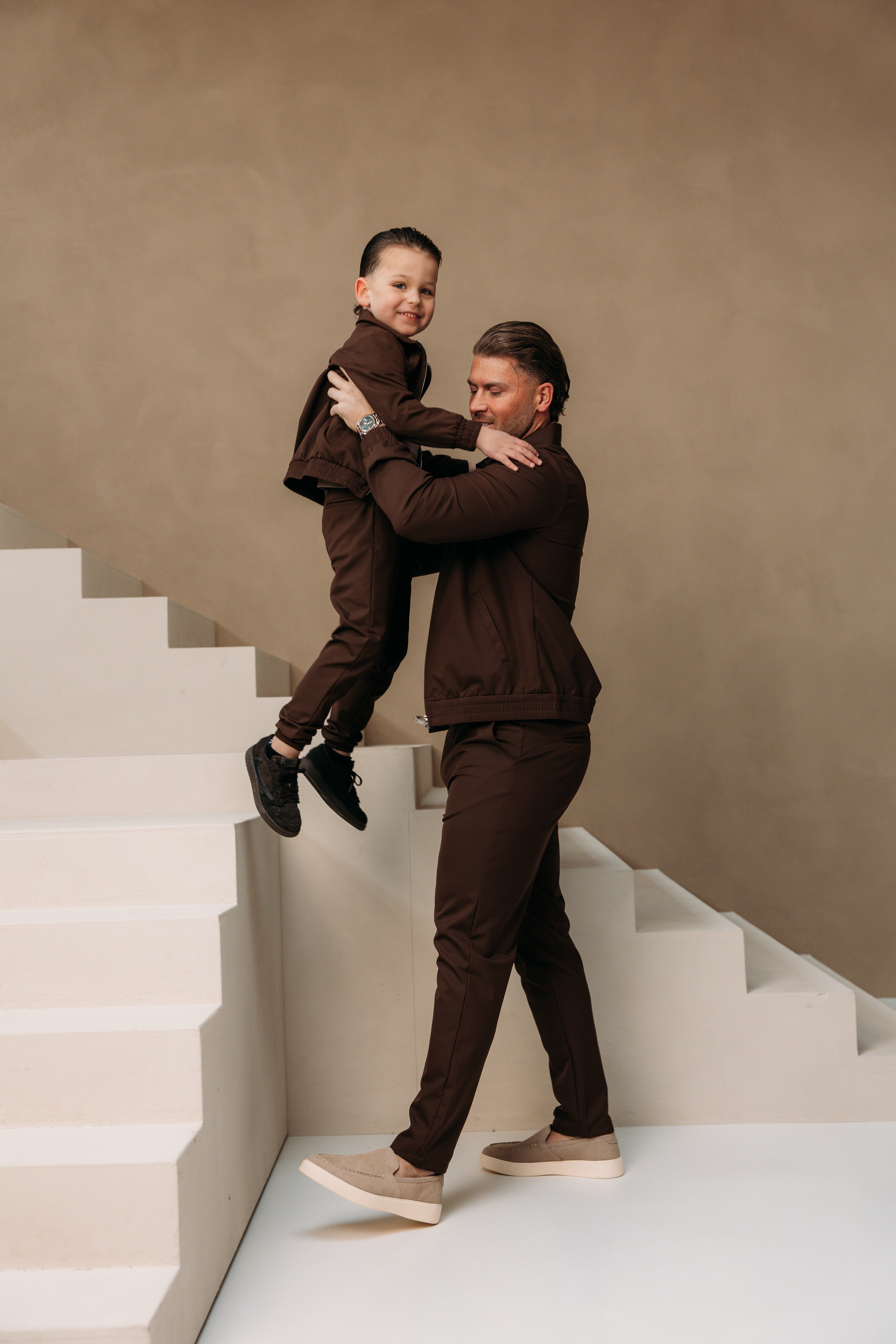 A Premium Tech Suit - Choco