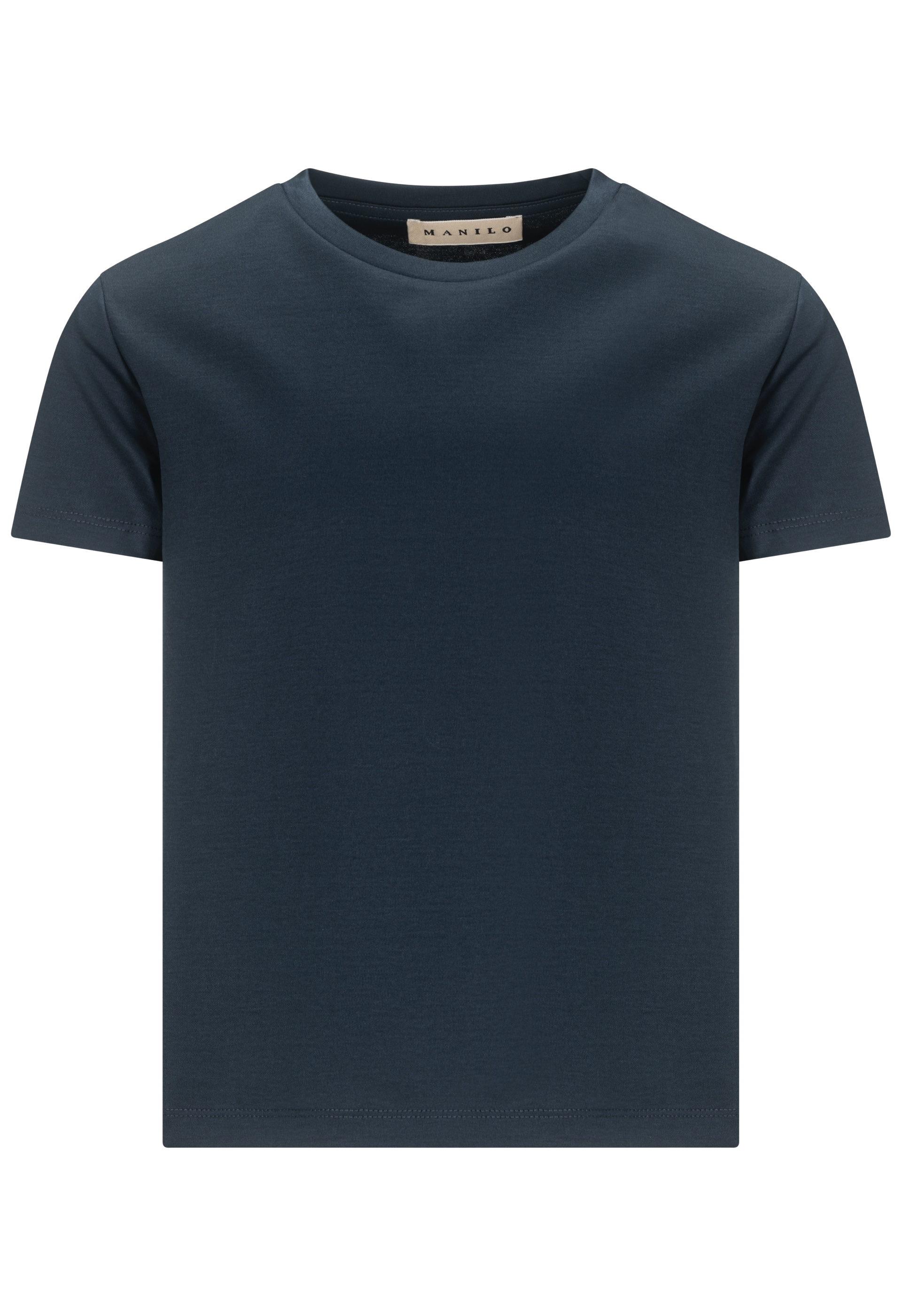 Double Mercerized Glans T-shirt - Navy