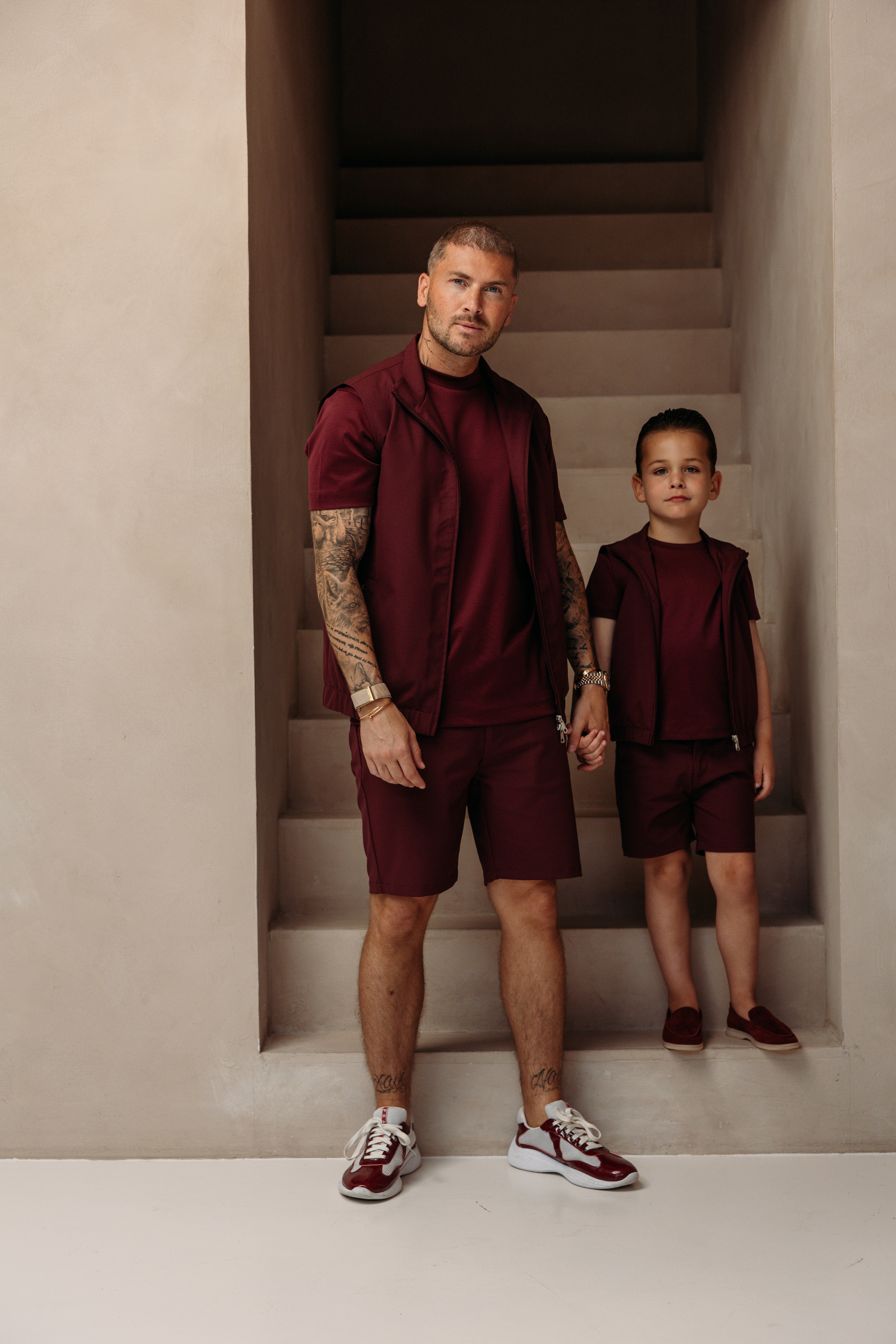 Premium Tech Gilet – Bordeaux