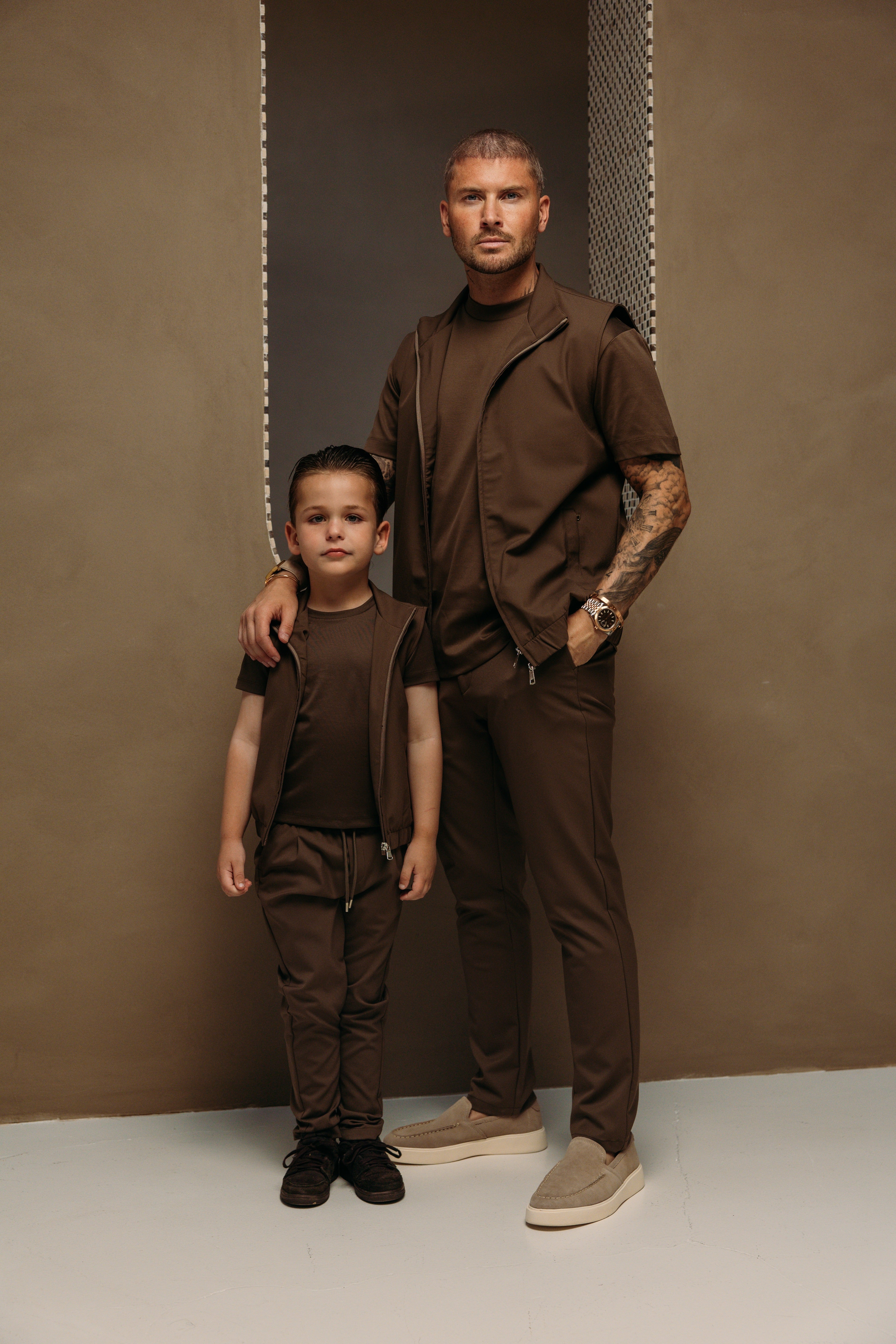 Smart tech Pants - Choco