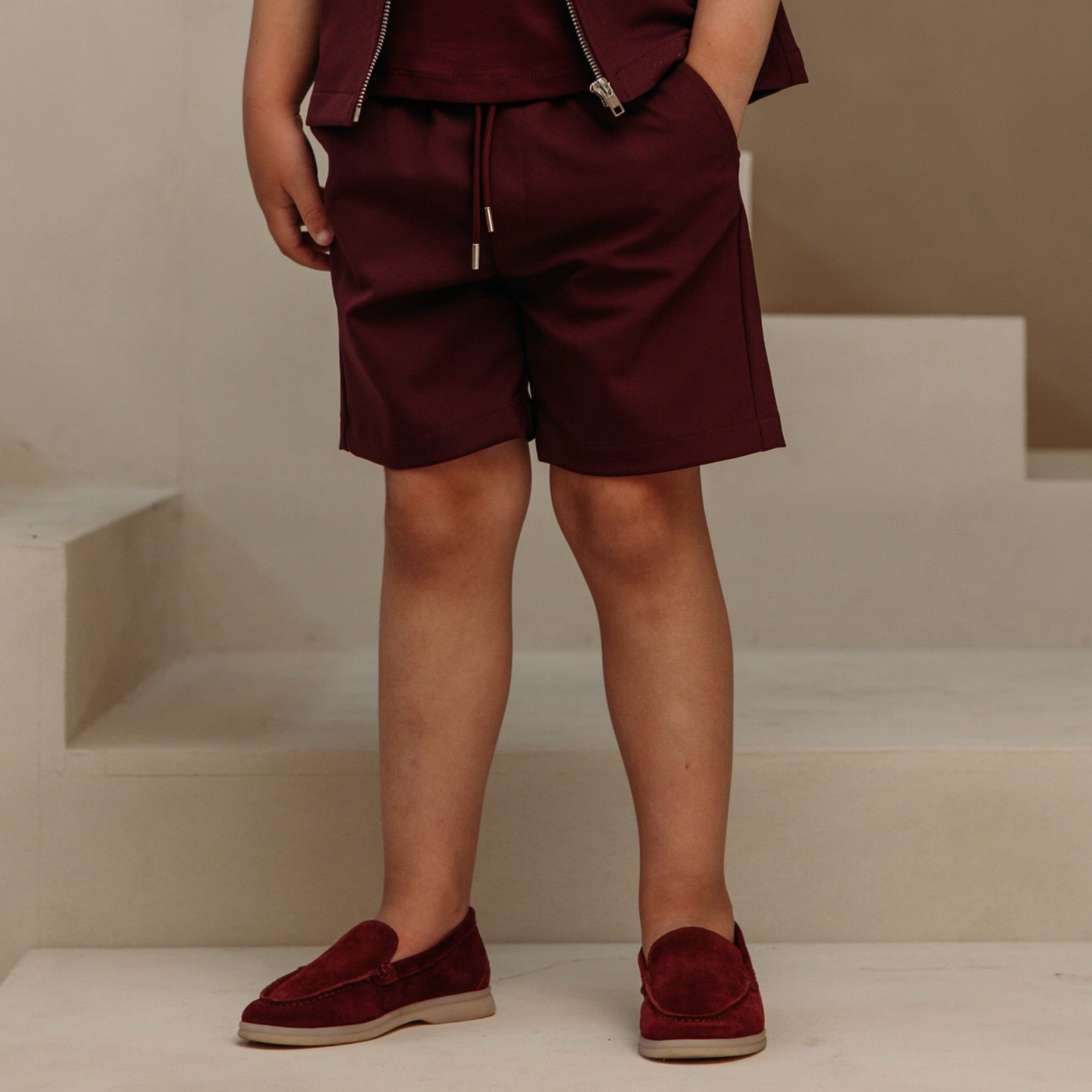 Premium Tech Short - Bordeaux