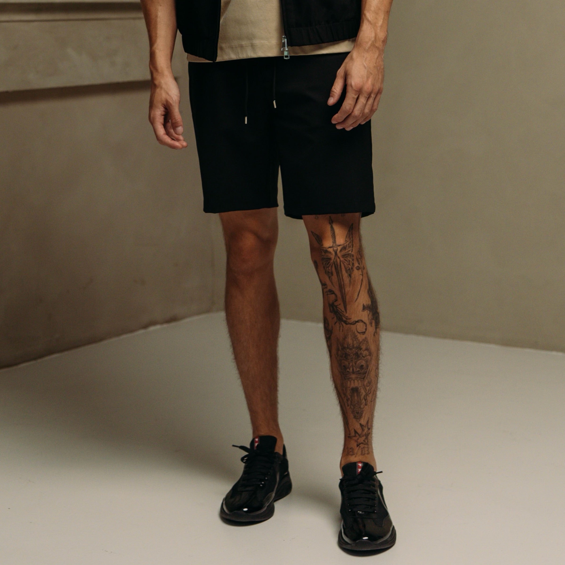 HEREN - Premium Tech Short – Black