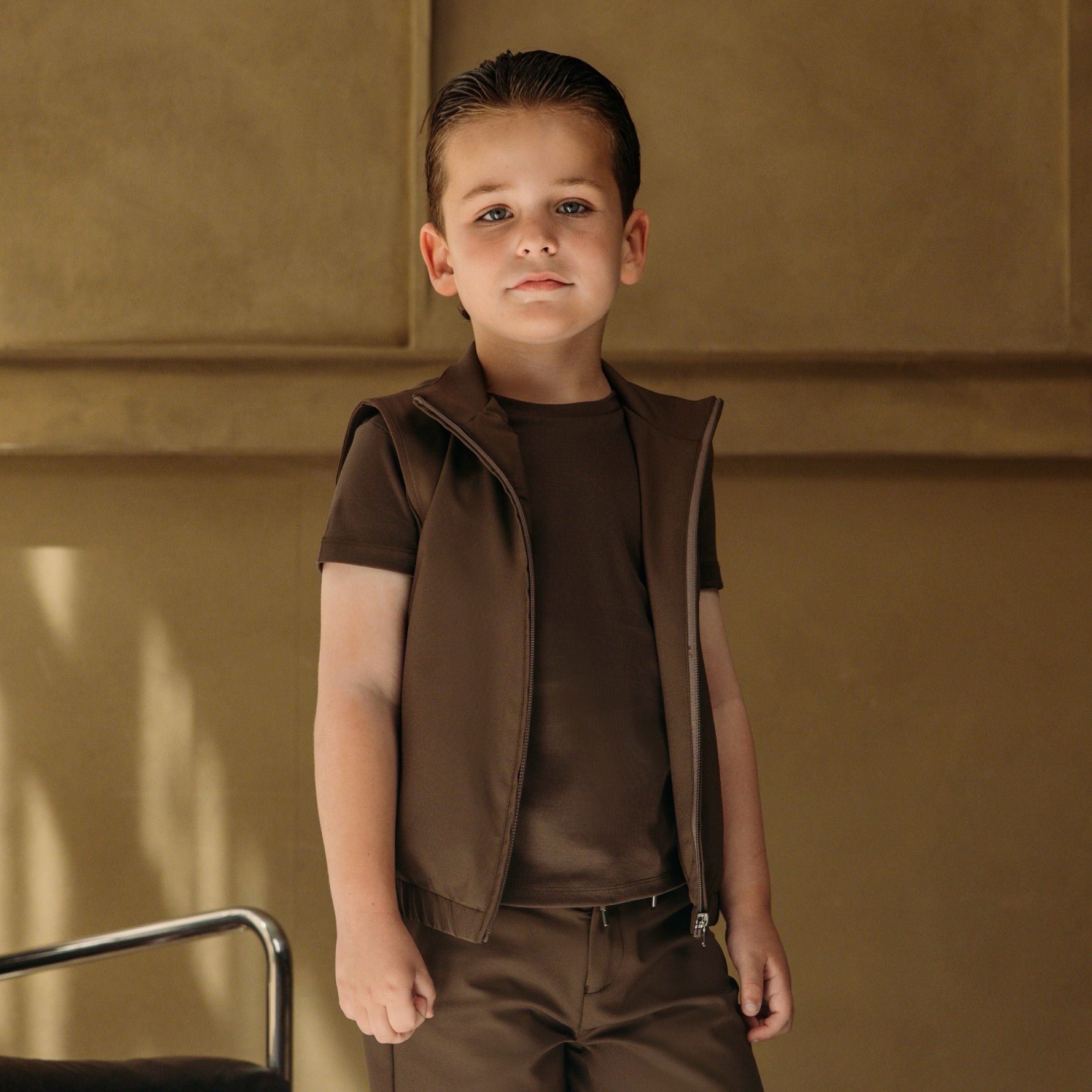 Premium Tech Gilet – Choco