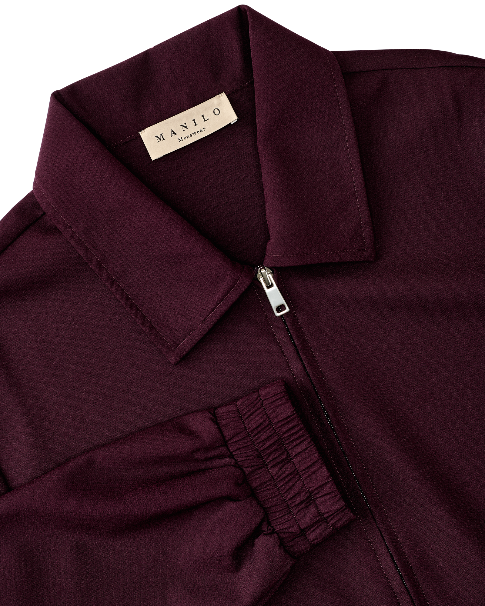 Heren - Premium Tech Suit - Aubergine