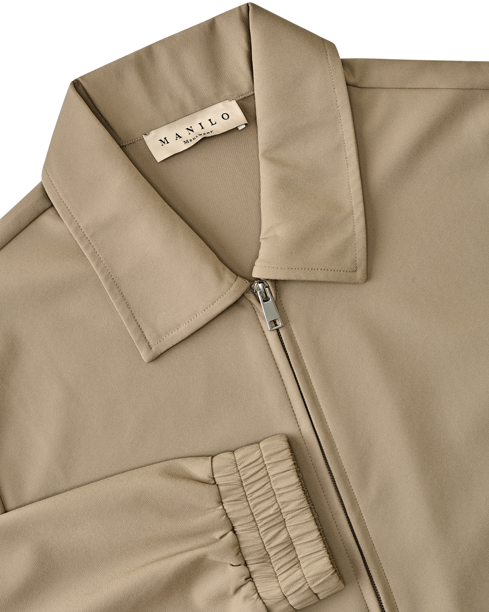Heren - Premium Tech Suit - Taupe