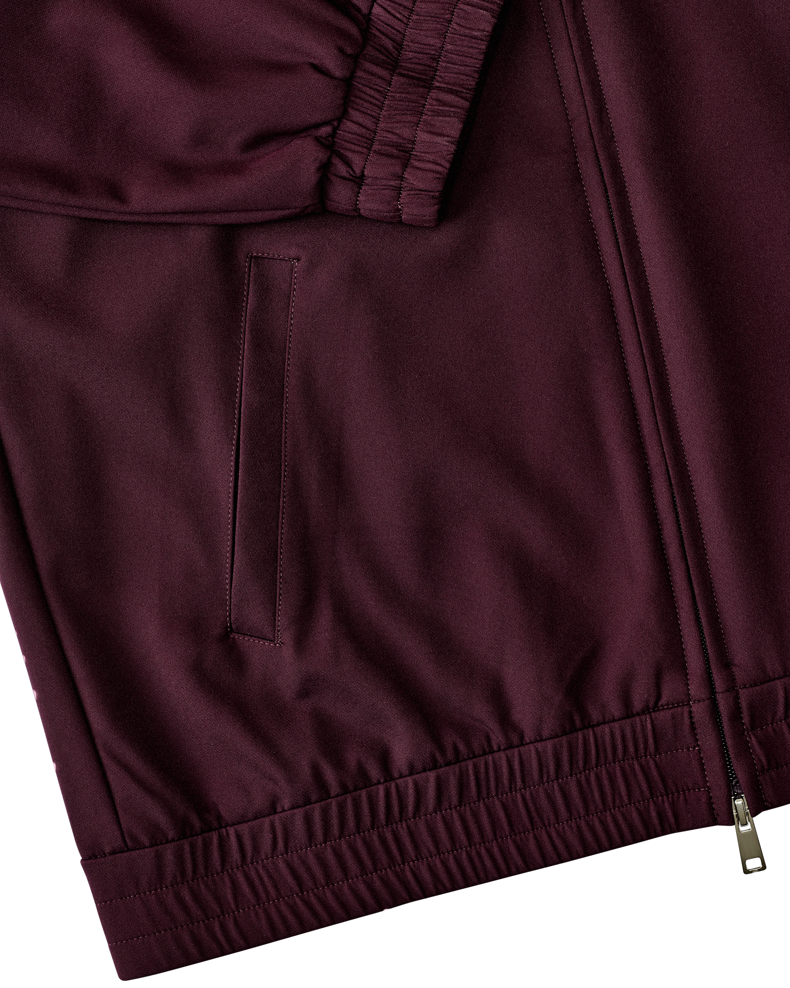 Heren - Premium Tech Suit - Aubergine
