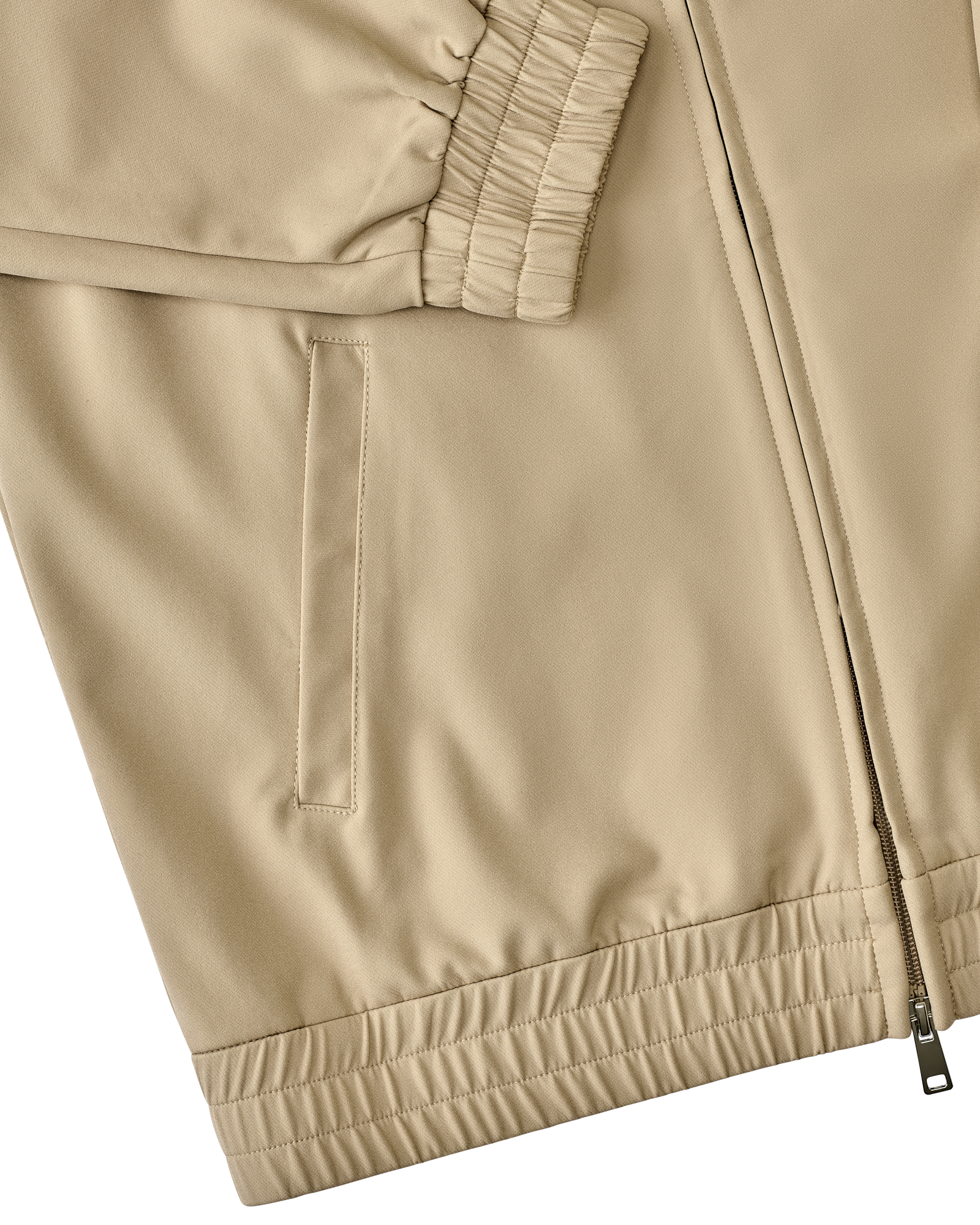 Heren - Premium Tech Suit - Beige