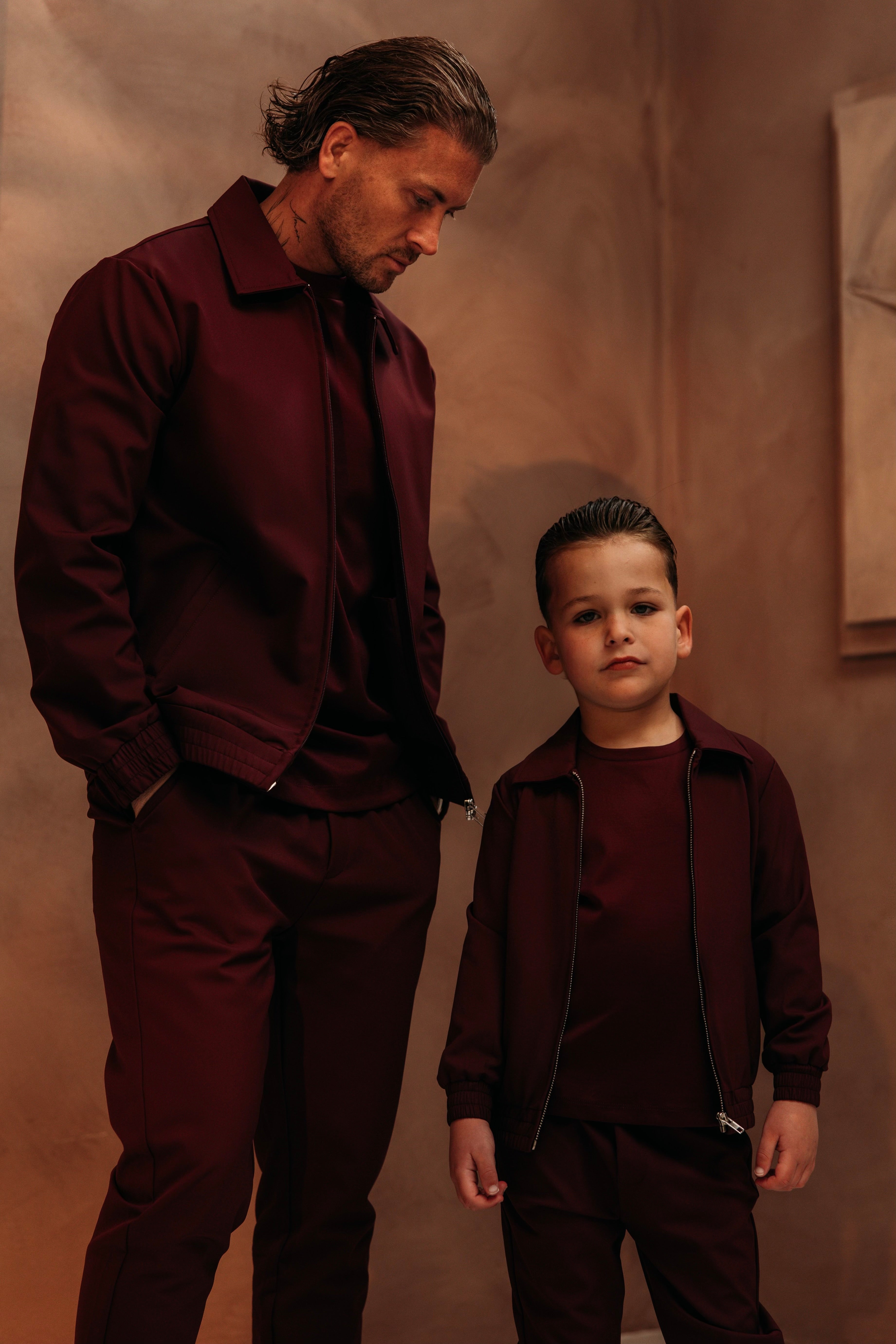 Premium Tech Suit - Burgundy