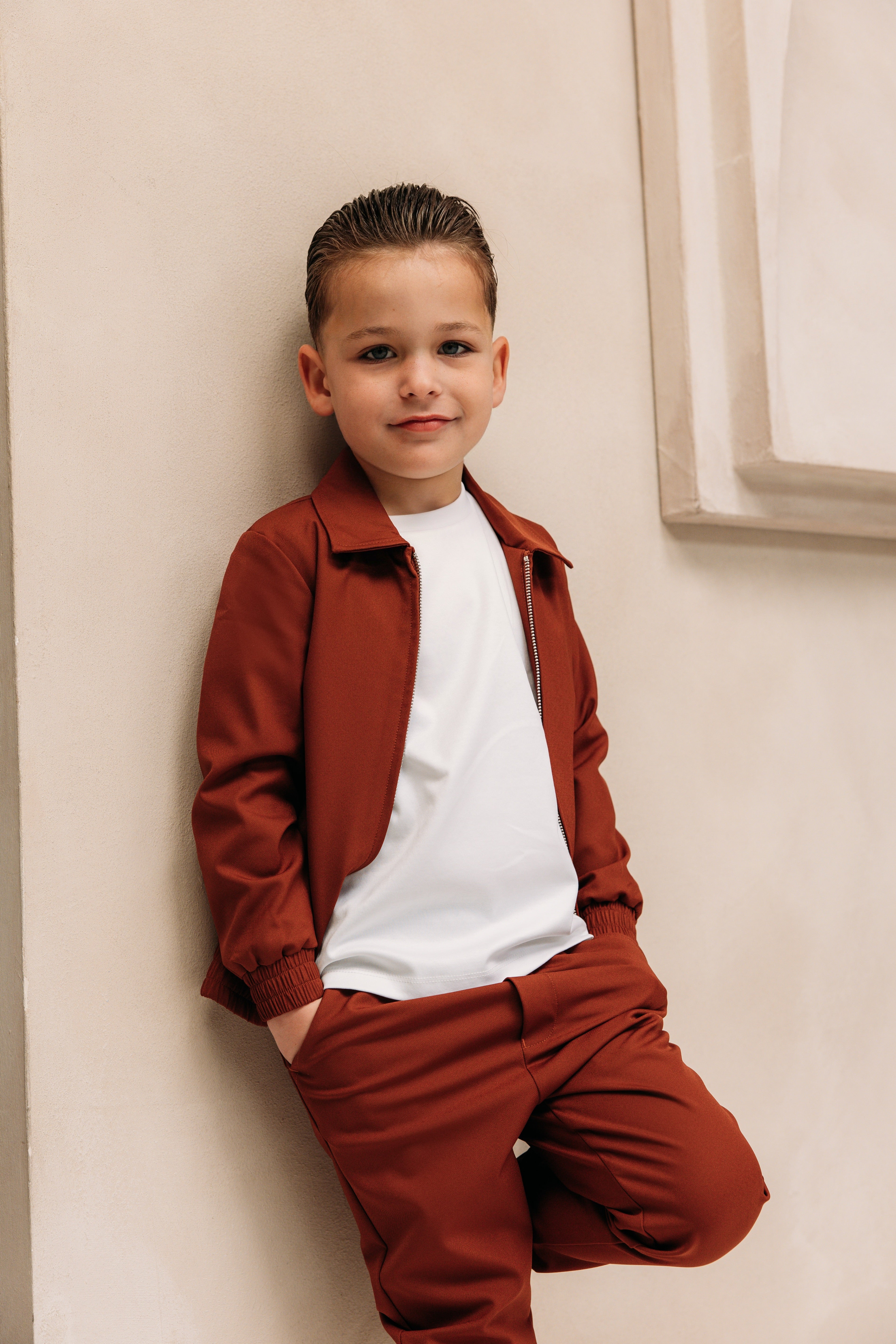 Premium Tech Suit - Rusty Brown
