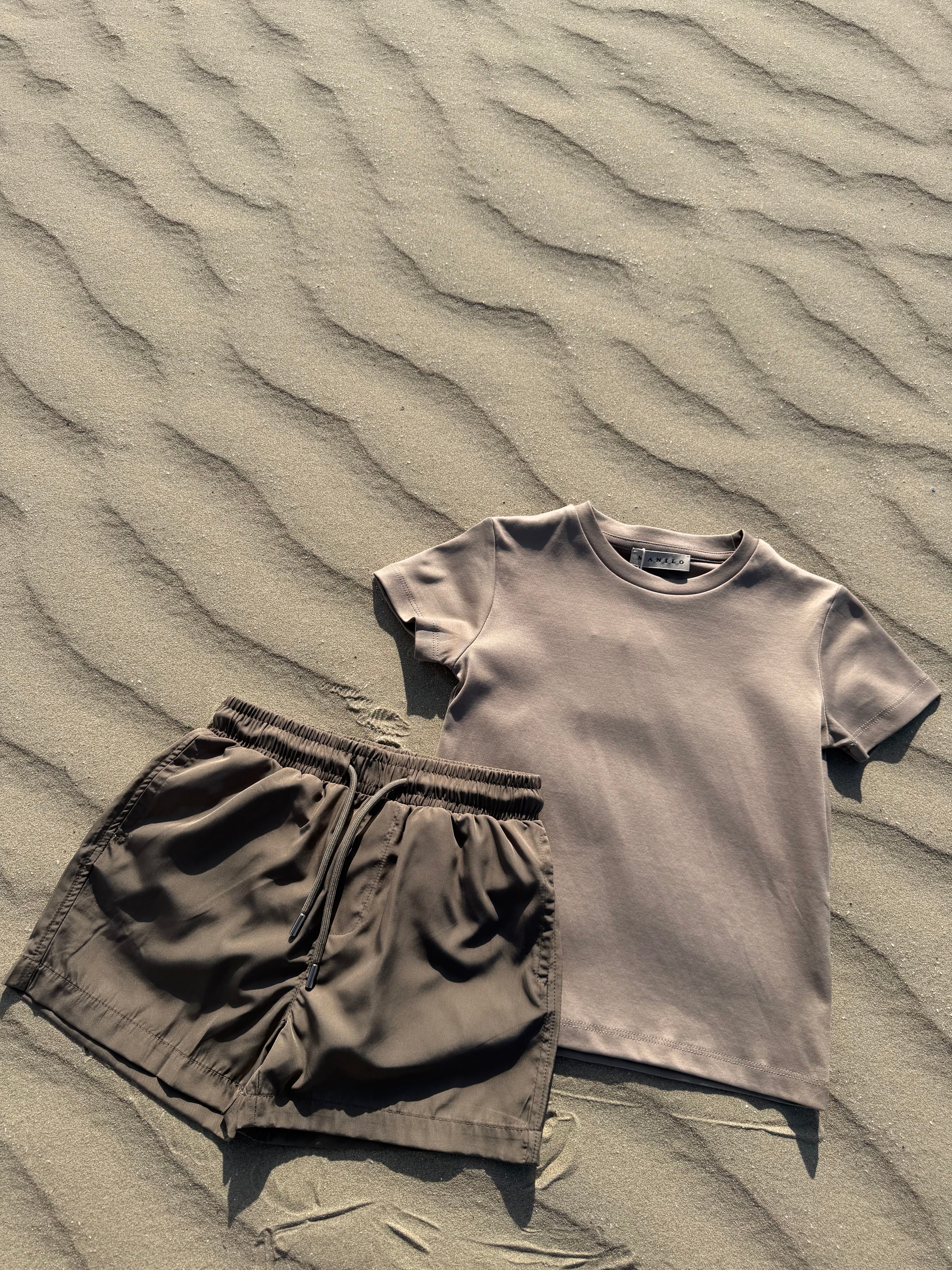 Smart Glans Swimshort - Taupe