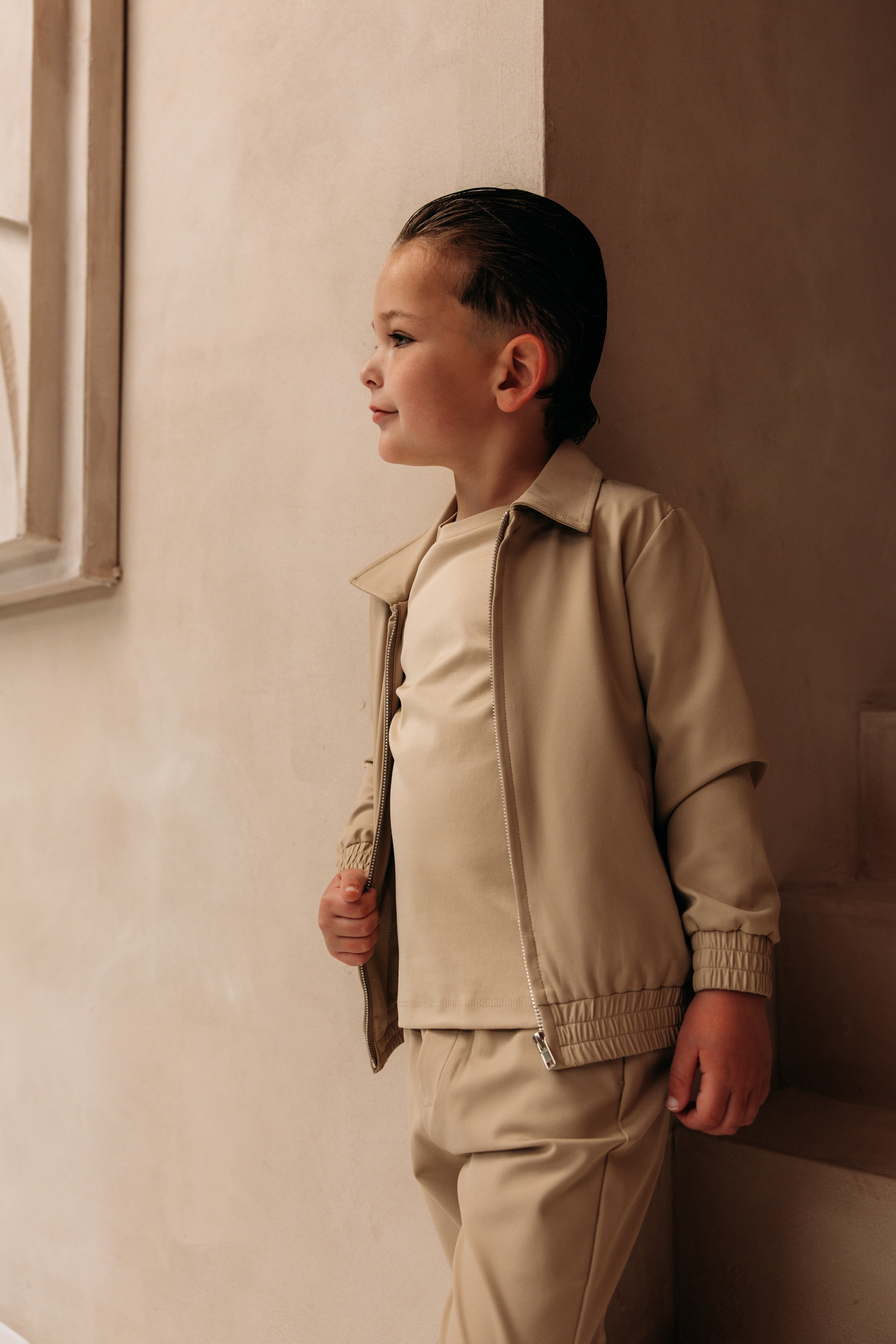 Premium Tech Suit - Beige