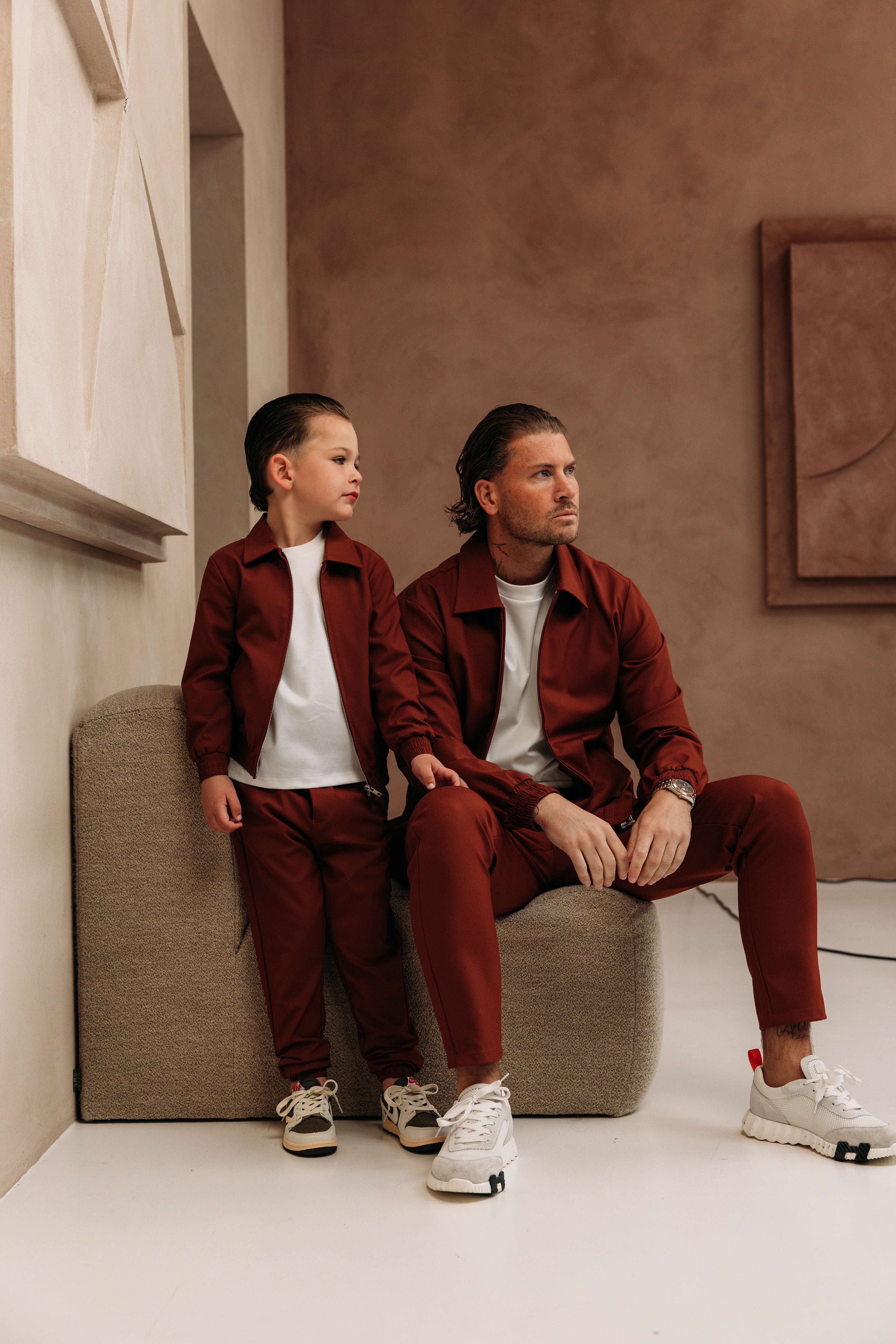 Premium Tech Suit - Rusty Brown