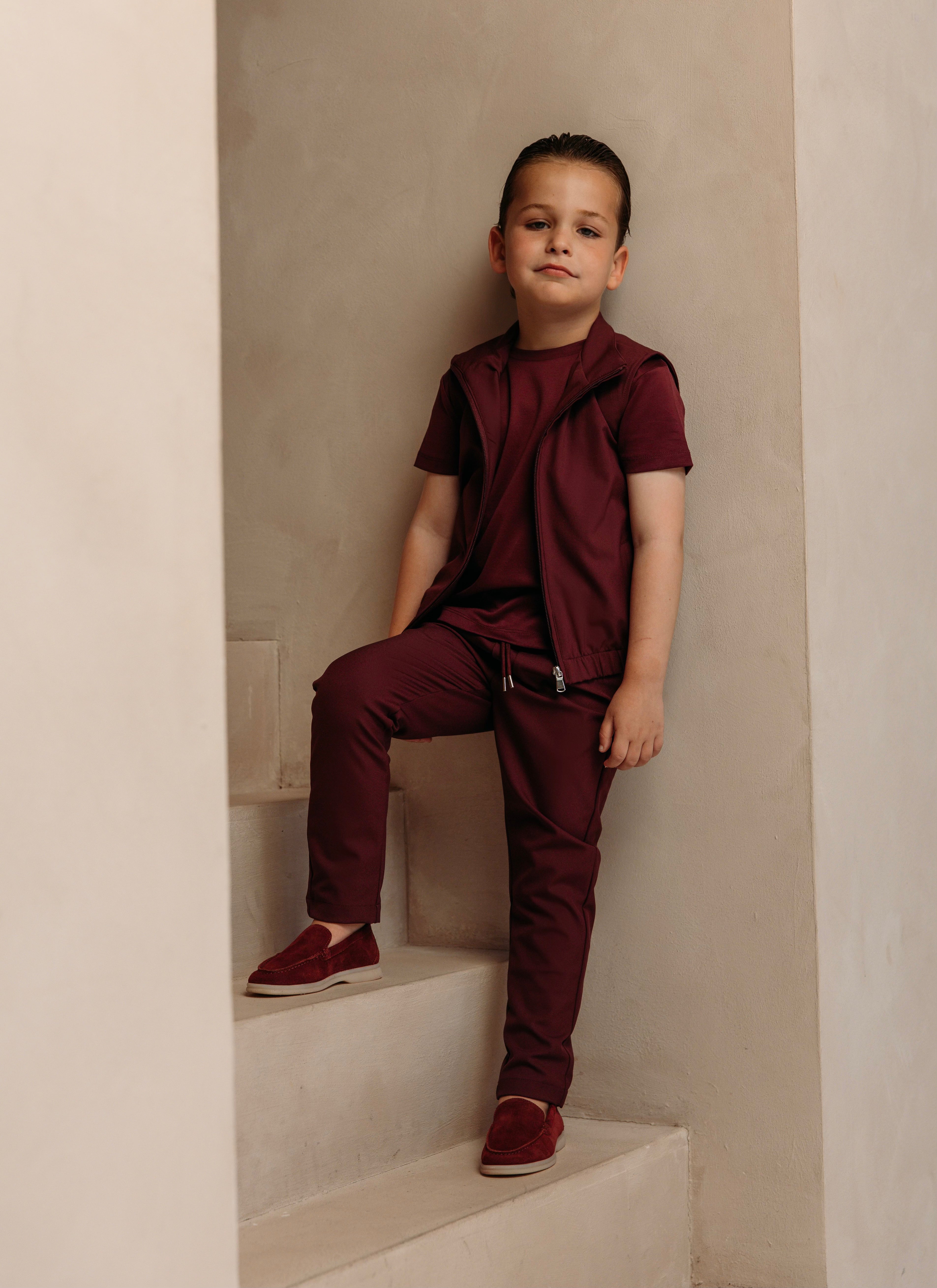 Smart tech Pants - Bordeaux