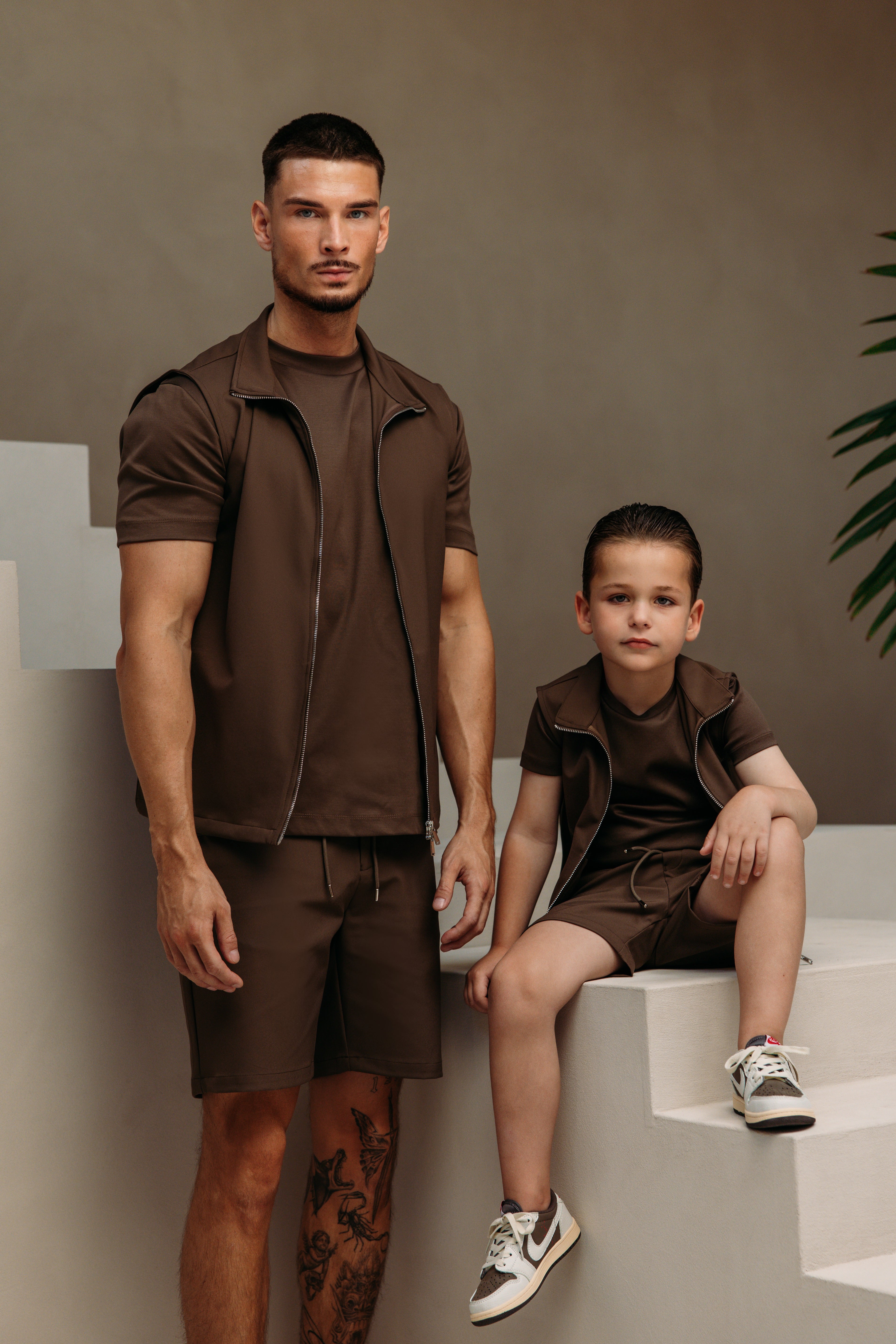 Summer Gilet Tech Set – Choco