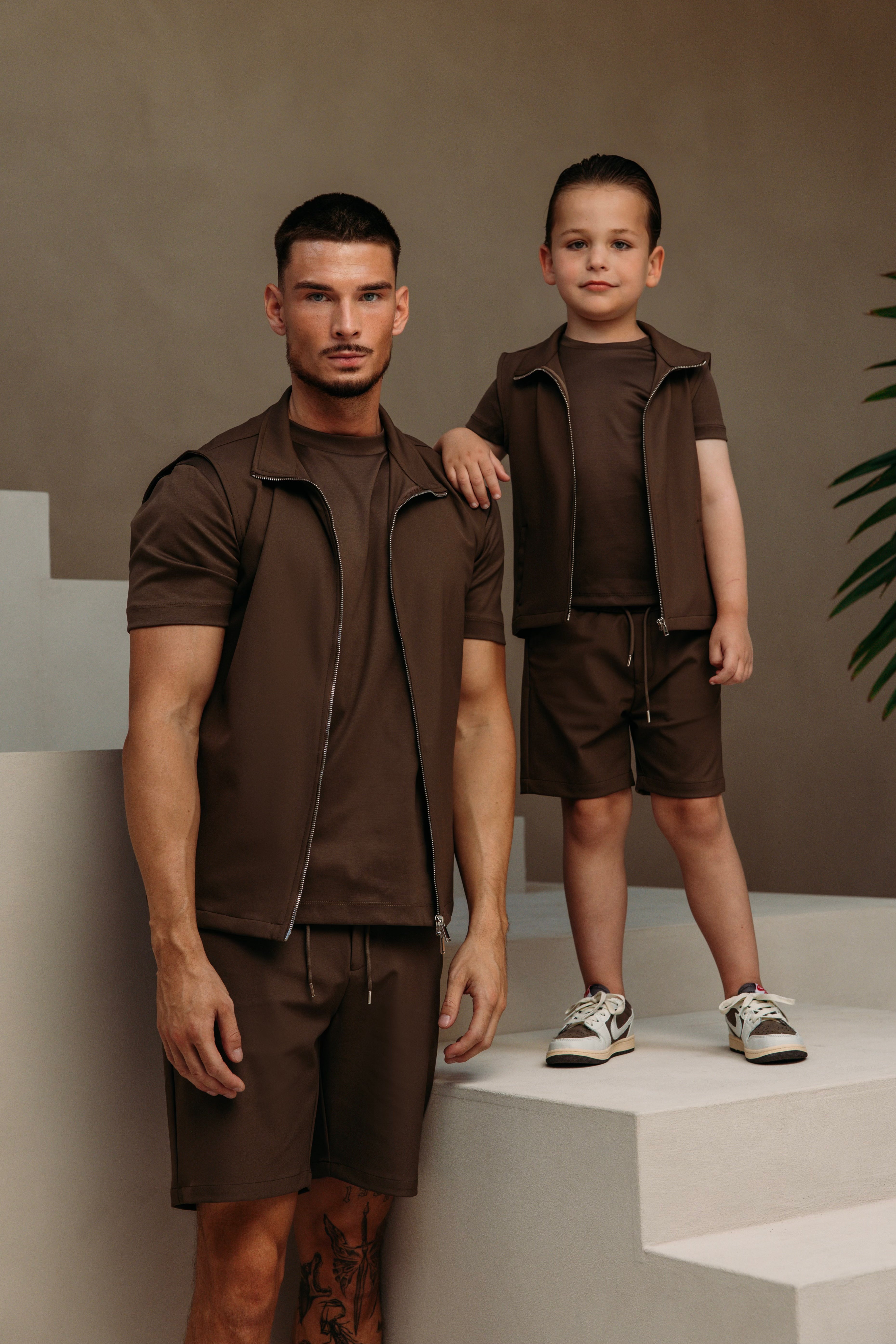HEREN - Summer Gilet Tech Set – Choco
