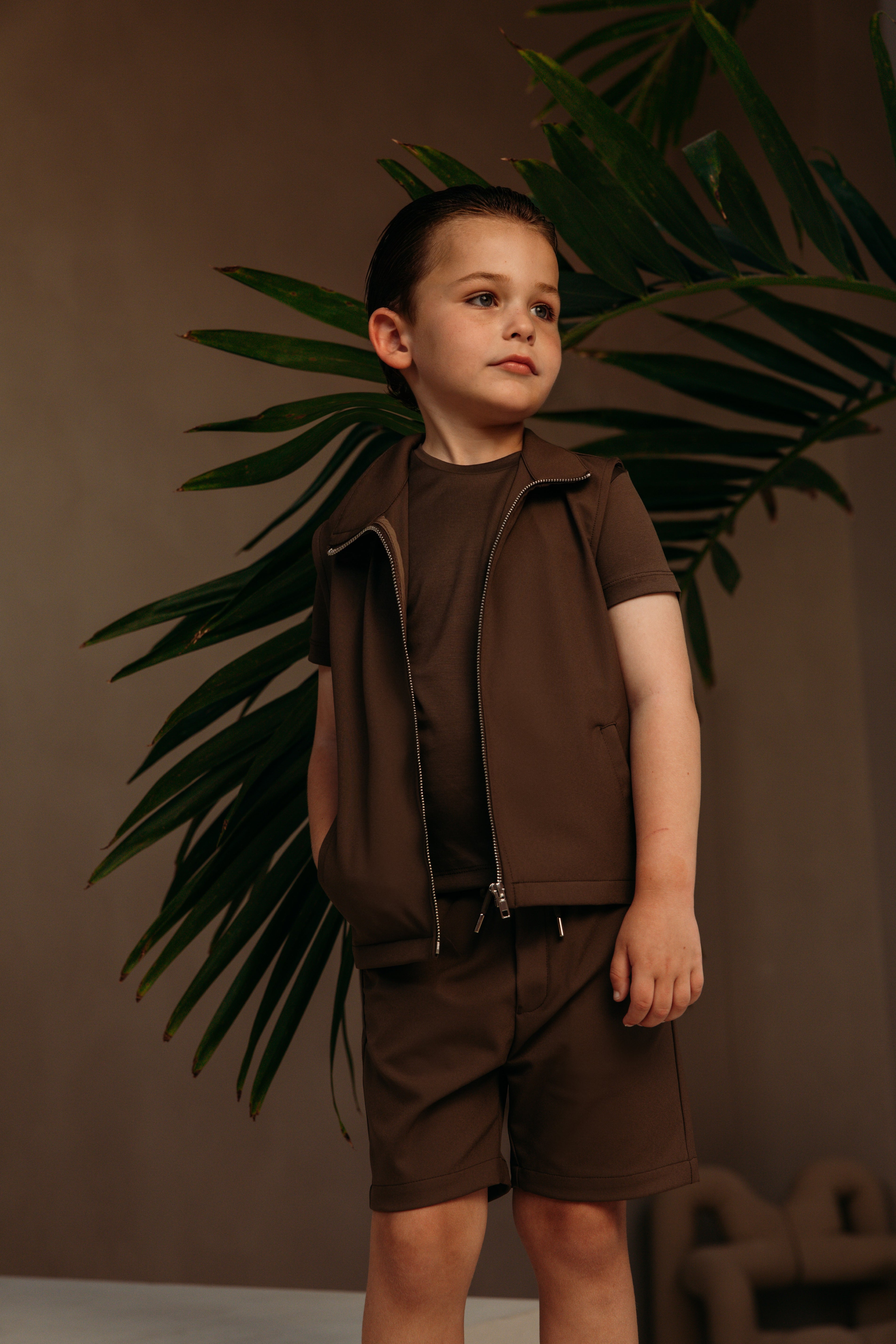 Summer Gilet Tech Set – Choco