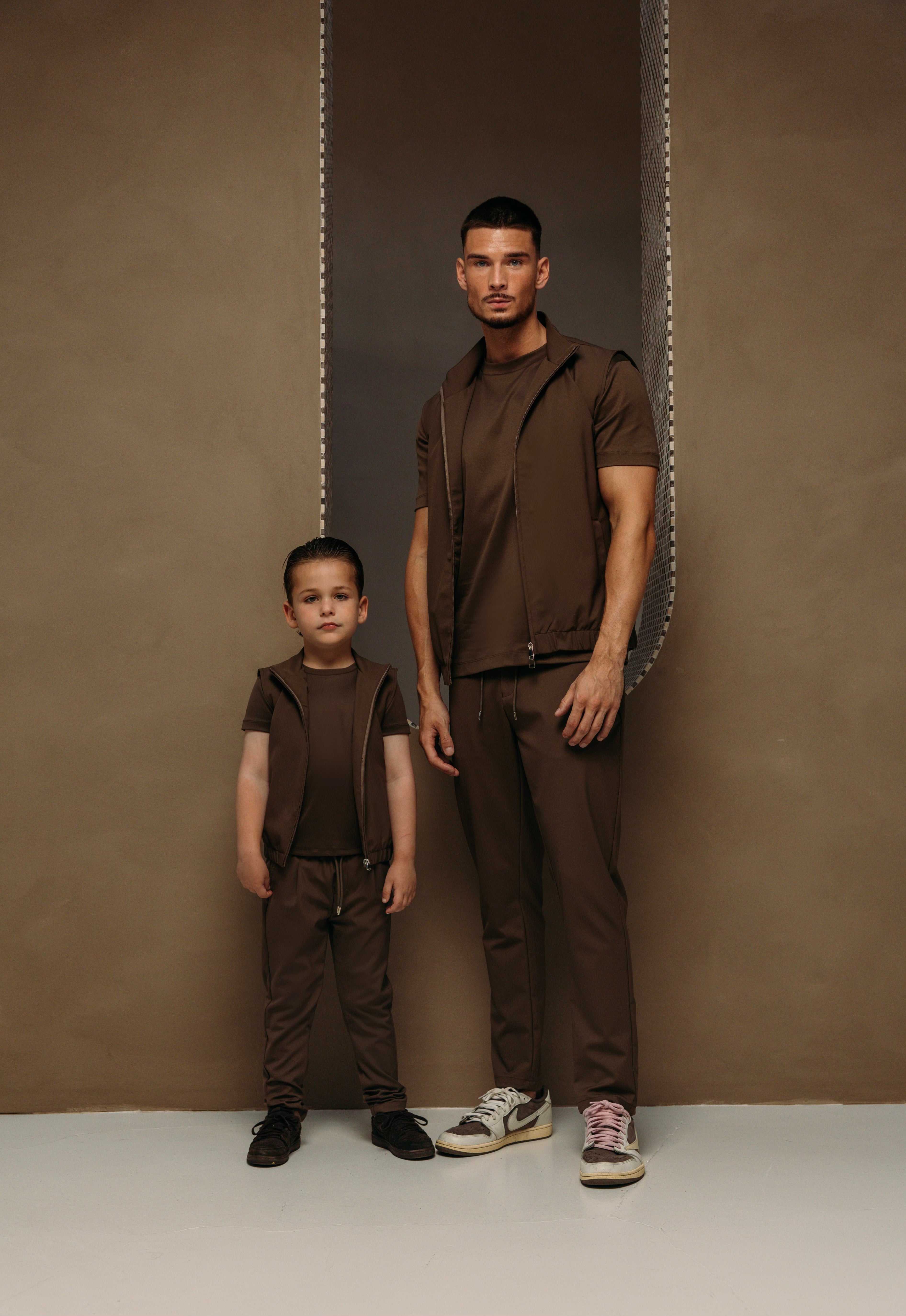 Smart tech Pants - Choco