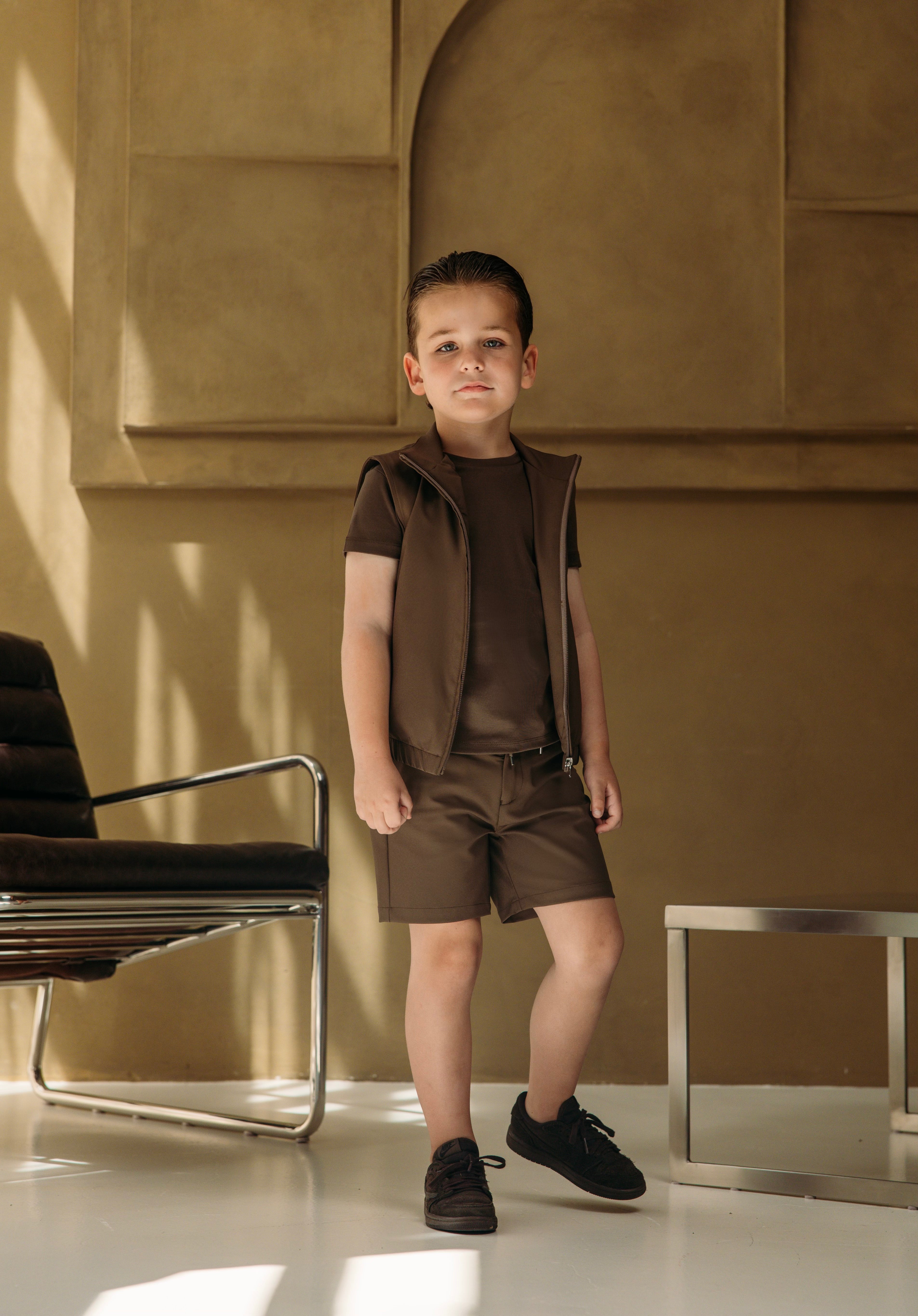 Premium Tech Gilet – Choco