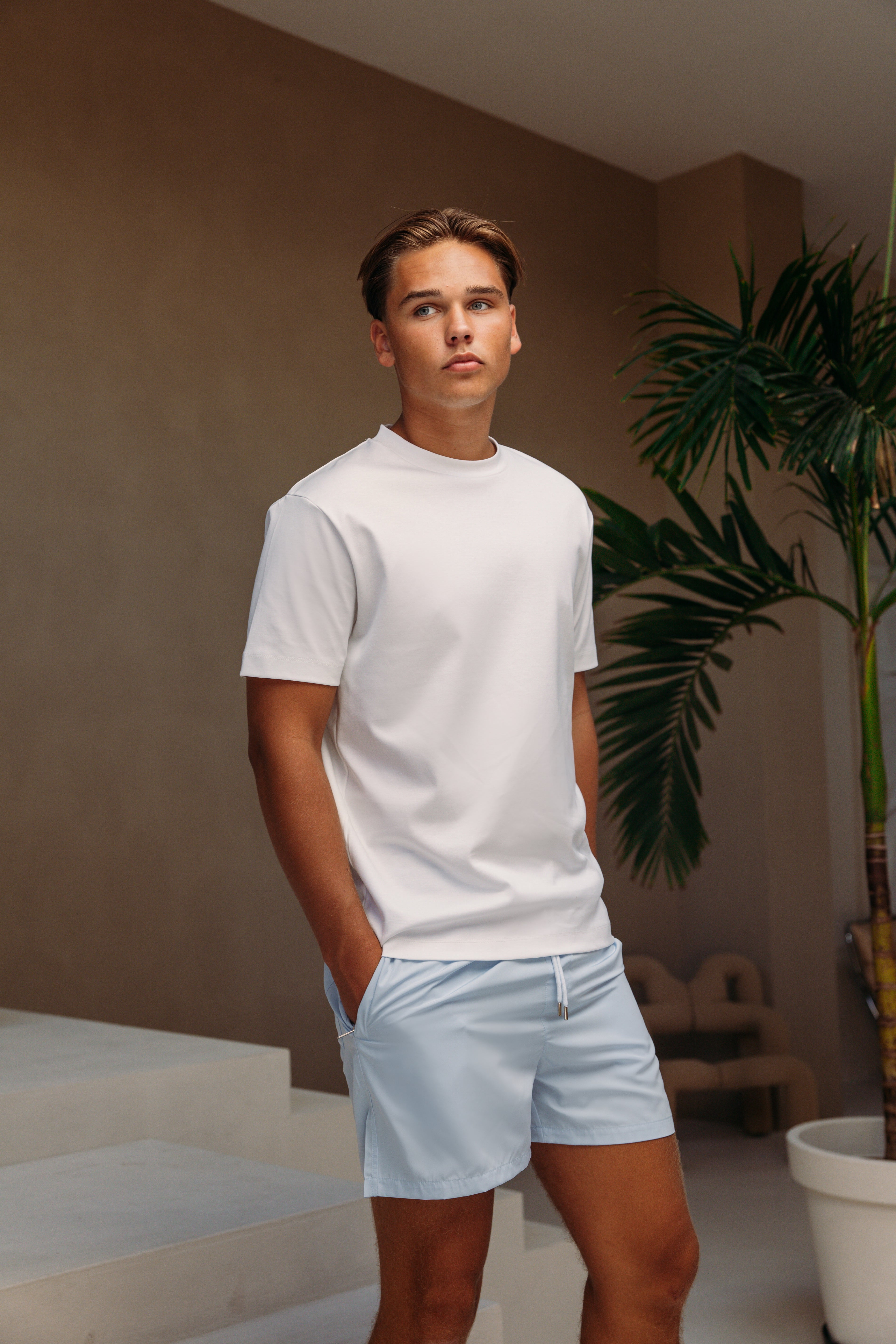 HEREN - Smart Glans Swimshort - SkyBlue