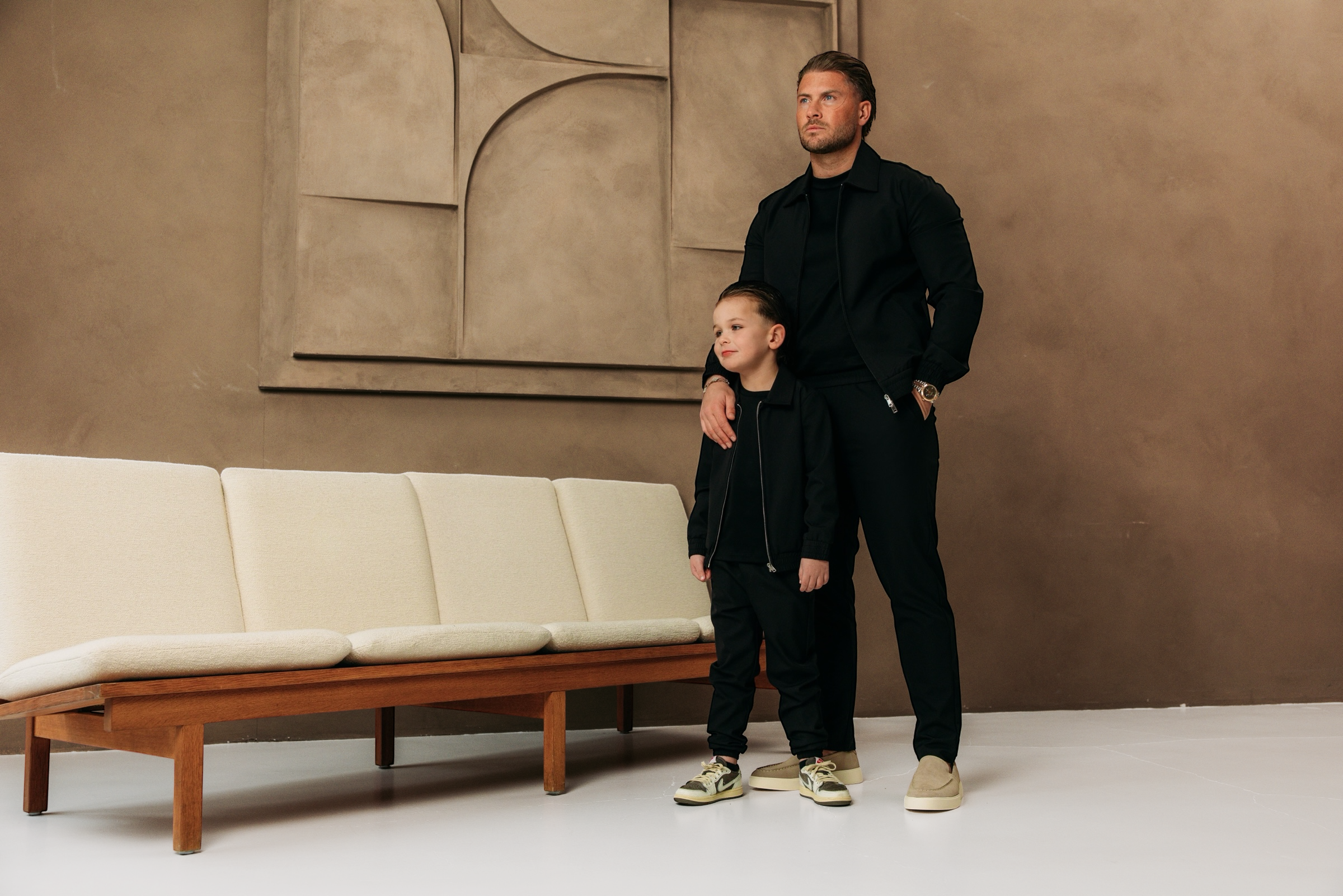 A Premium Tech Suit - Black