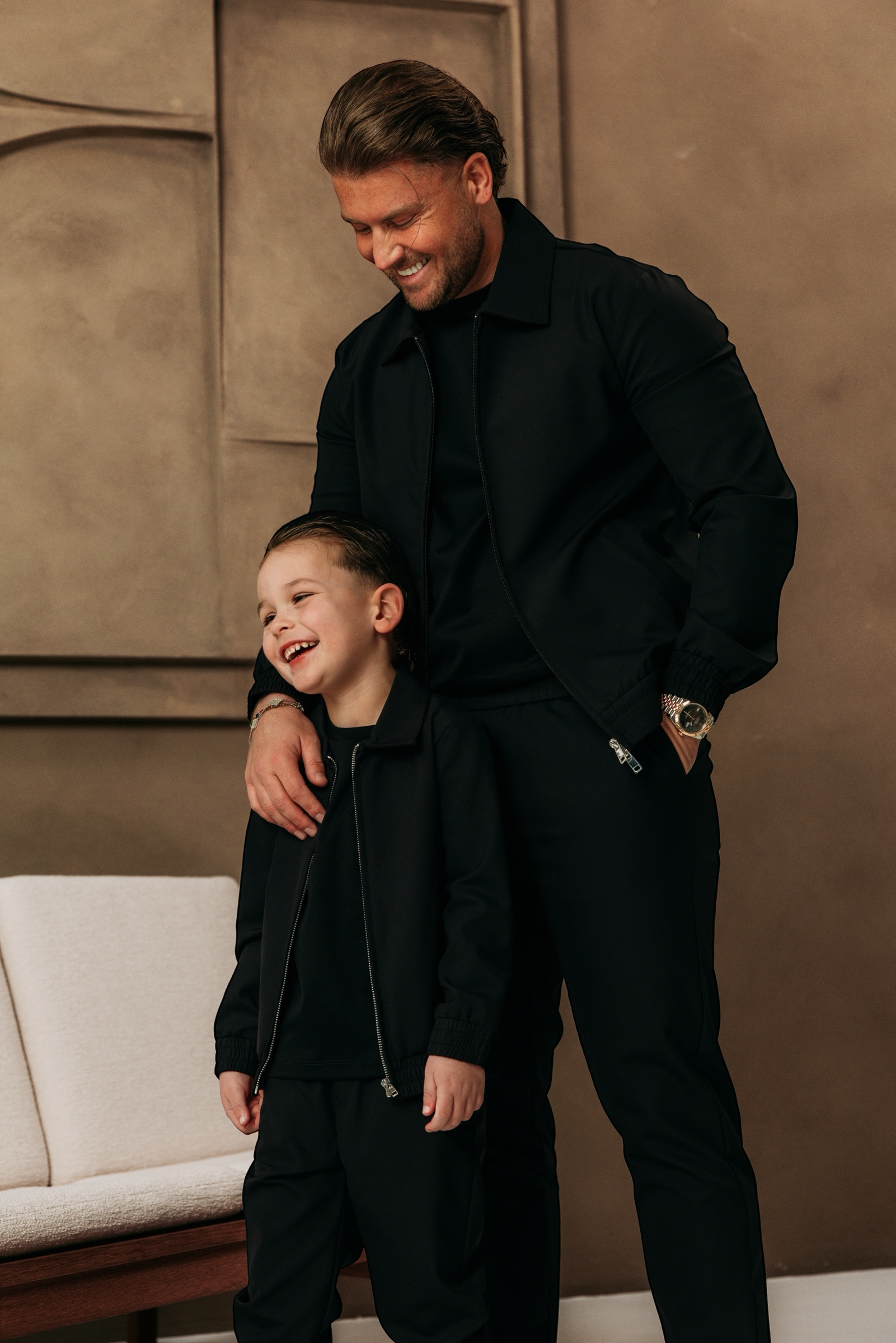 A Premium Tech Suit - Black