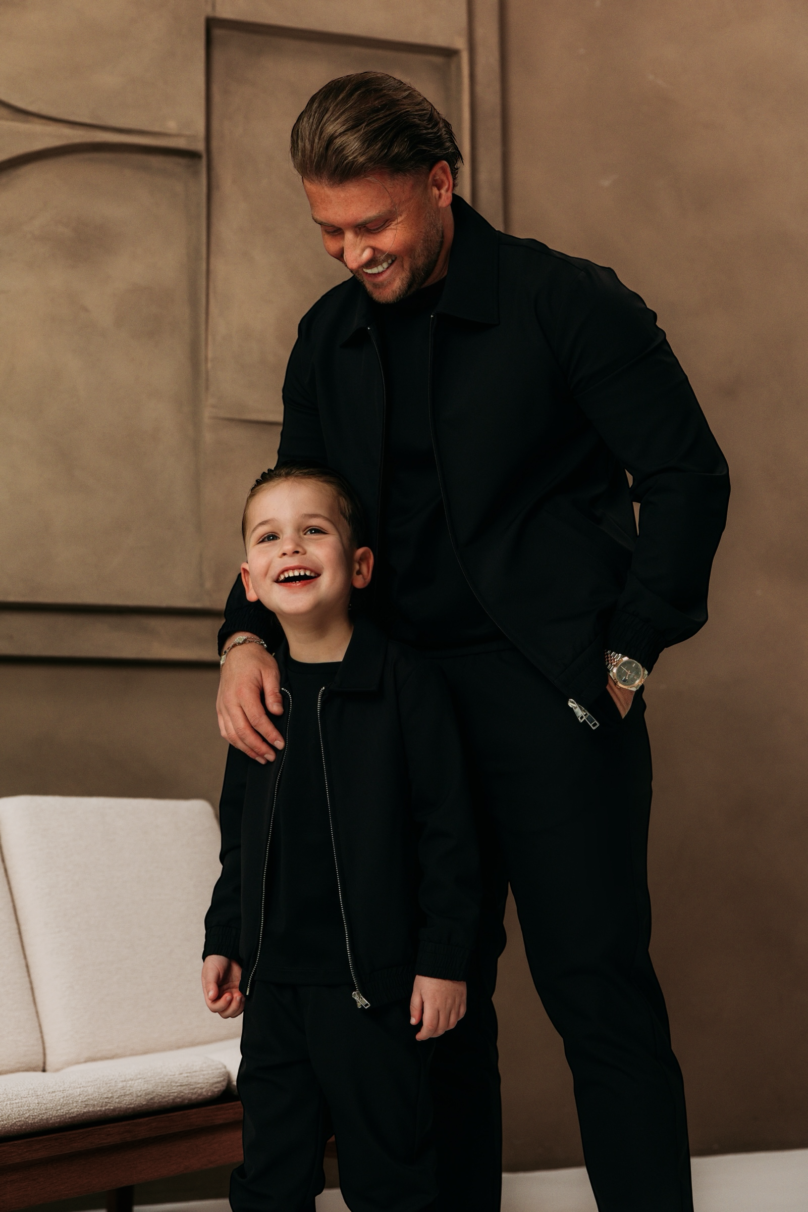 A Premium Tech Suit - Black