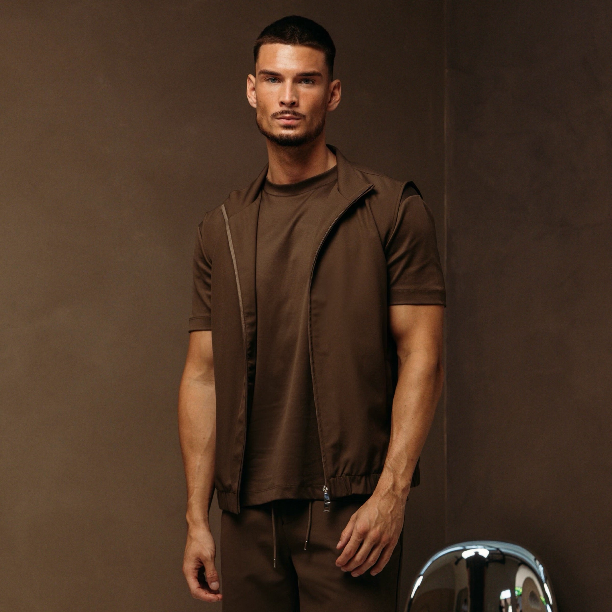 HEREN - Premium Tech Gilet – Choco