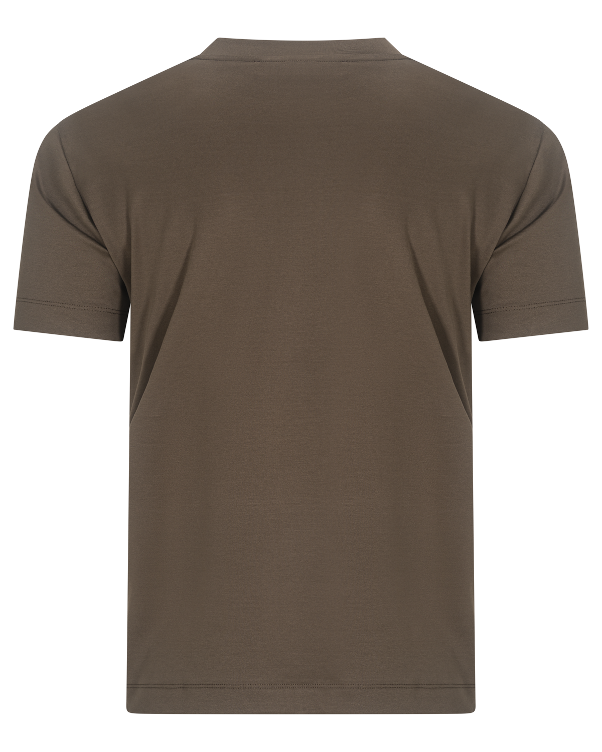Heren - Double Mercerized T-shirt - Choco Coffee
