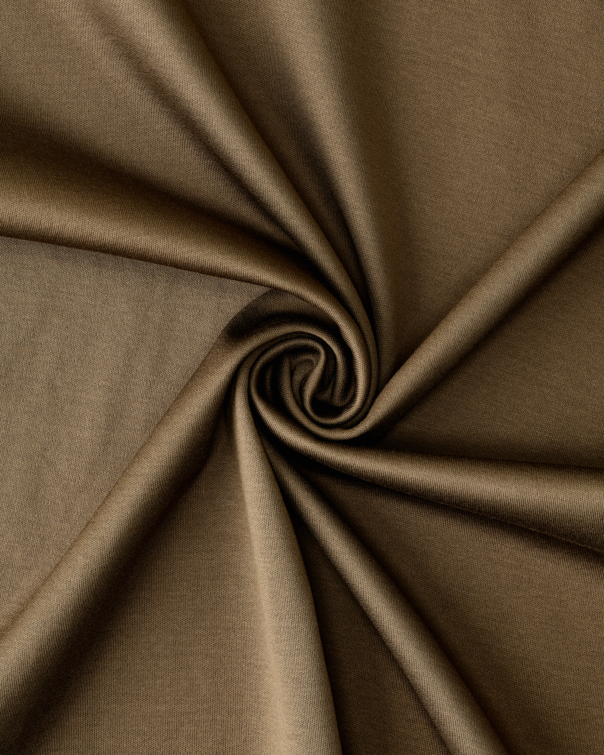 Double Mercerized Glans T-shirt - Desert Brown