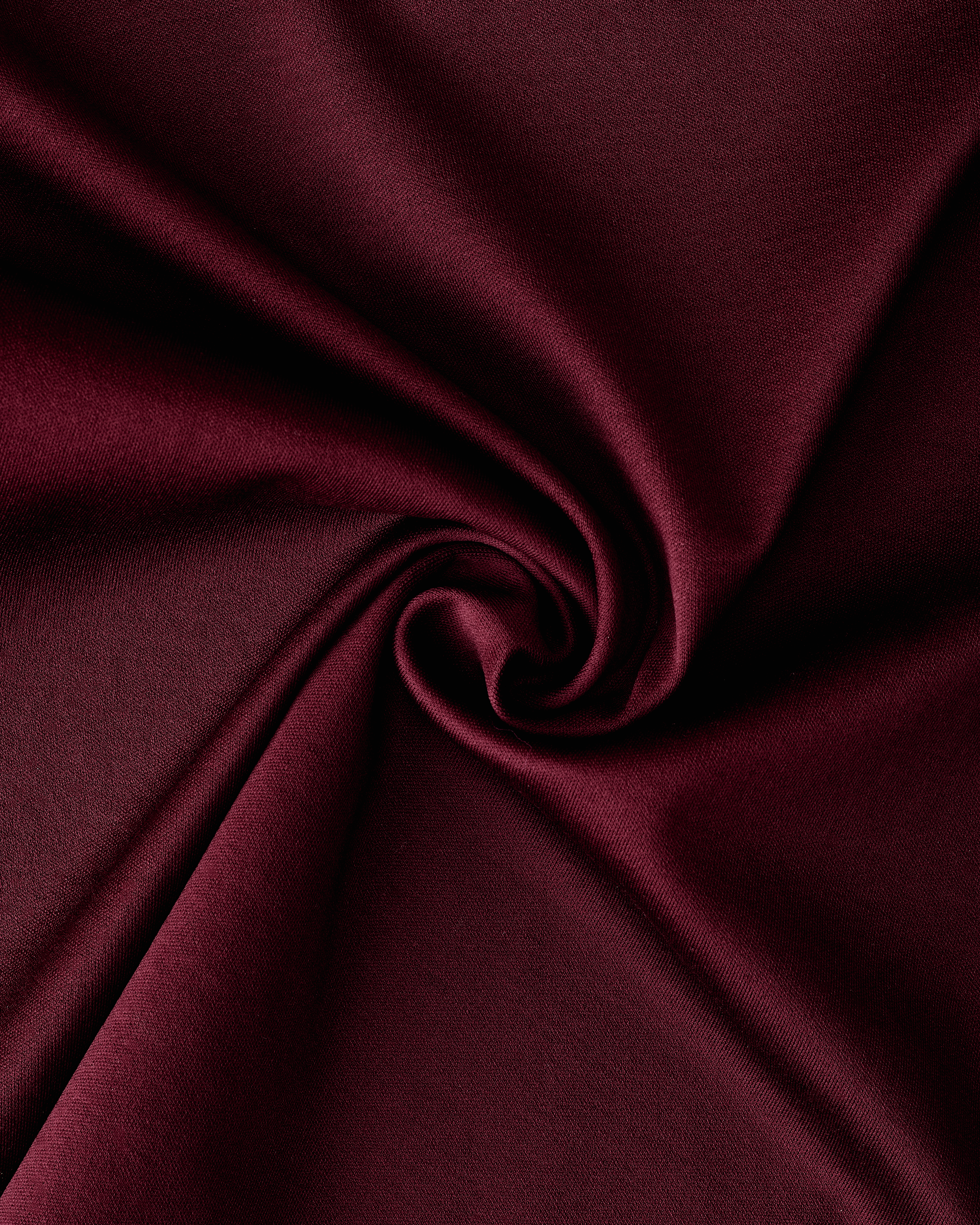 Double Mercerized Glans T-shirt - Burgundy