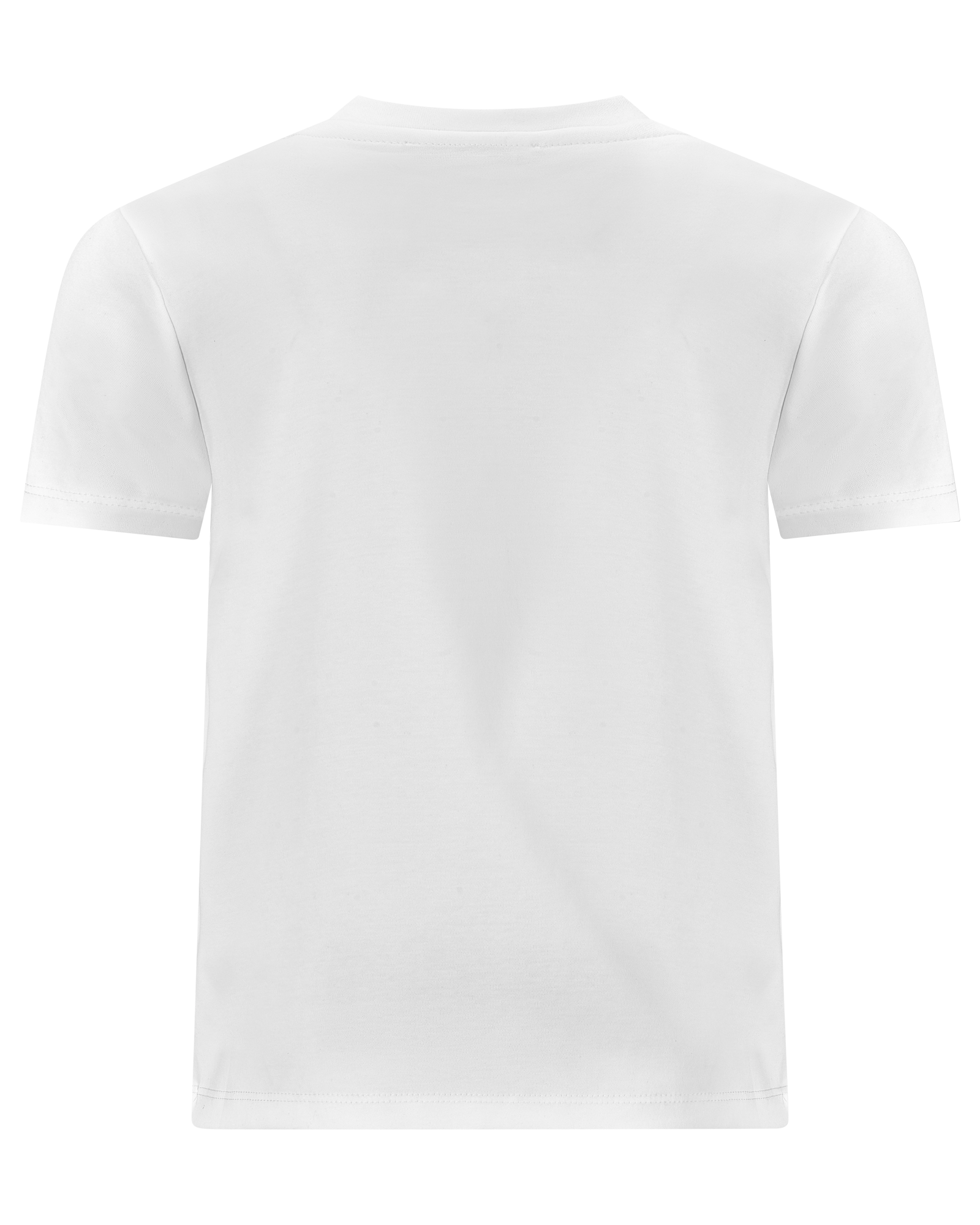 Double Mercerized Glans T-shirt - White