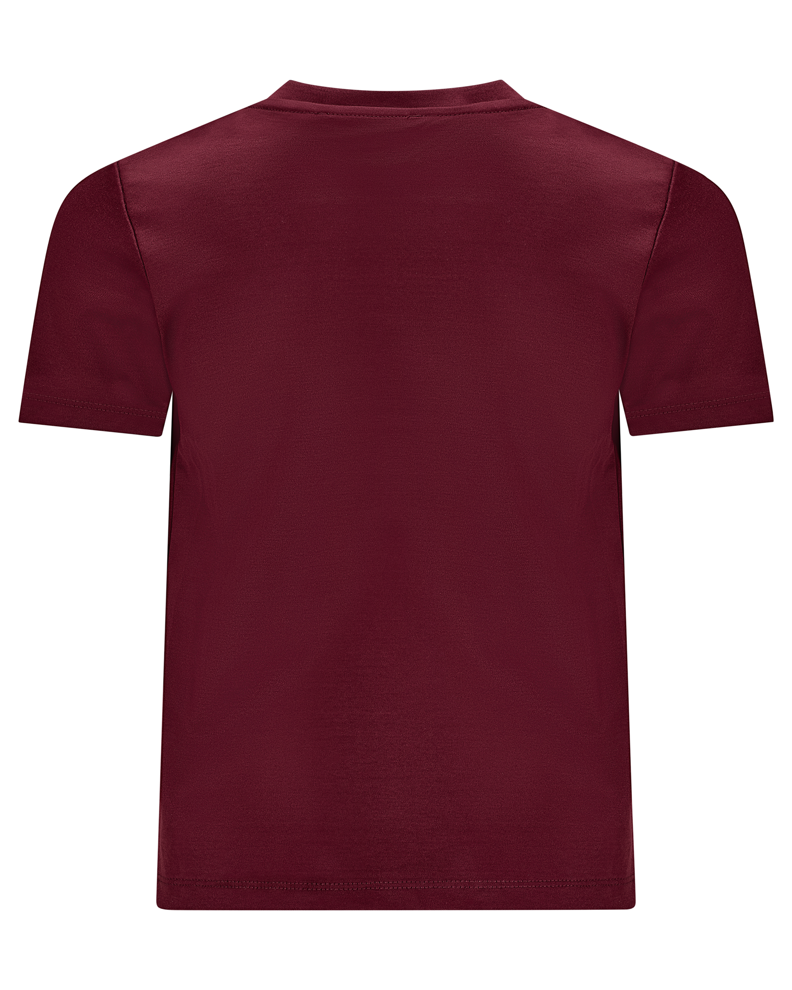 Double Mercerized Glans T-shirt - Burgundy