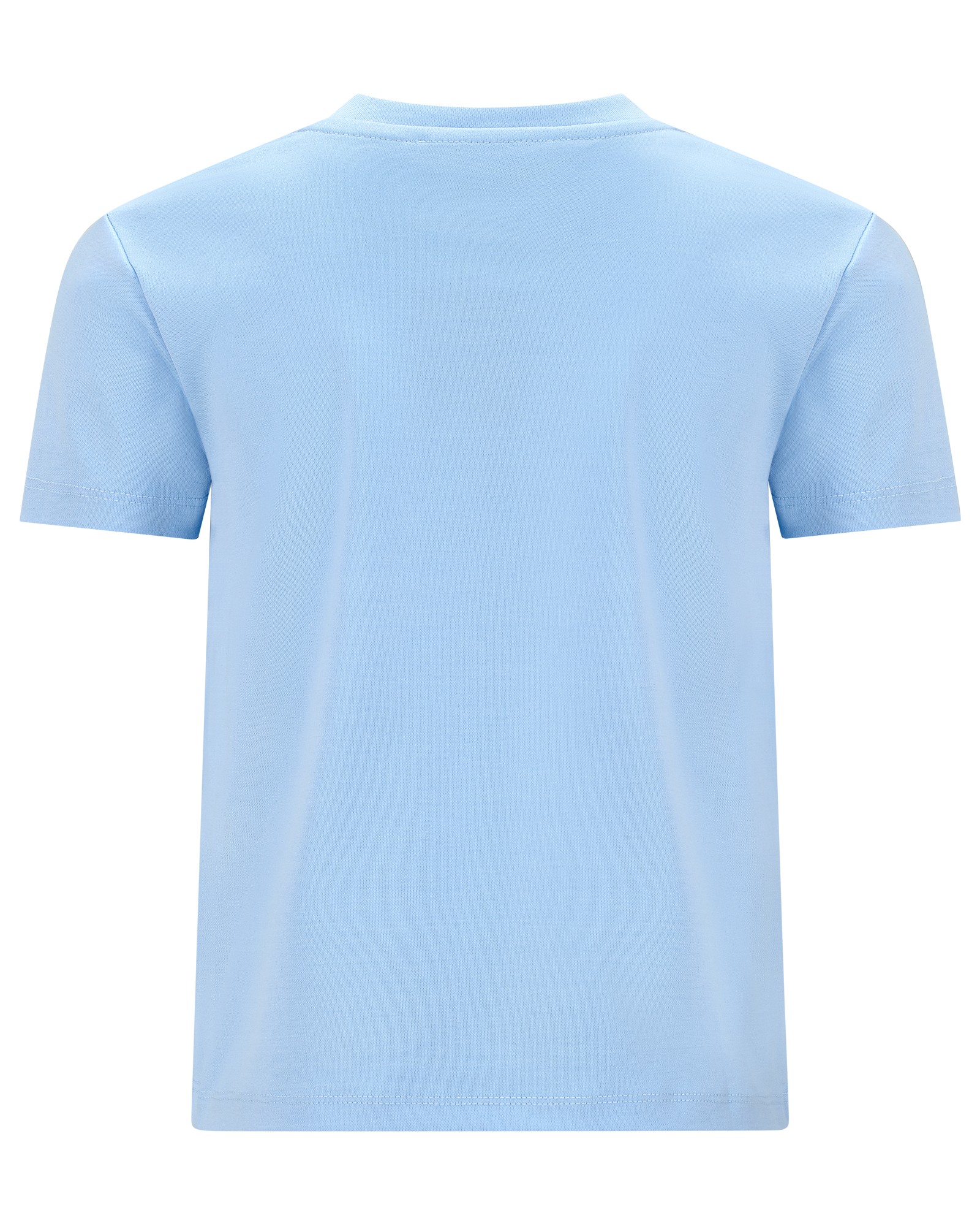 Double Mercerized Glans T-shirt - SkyBlue