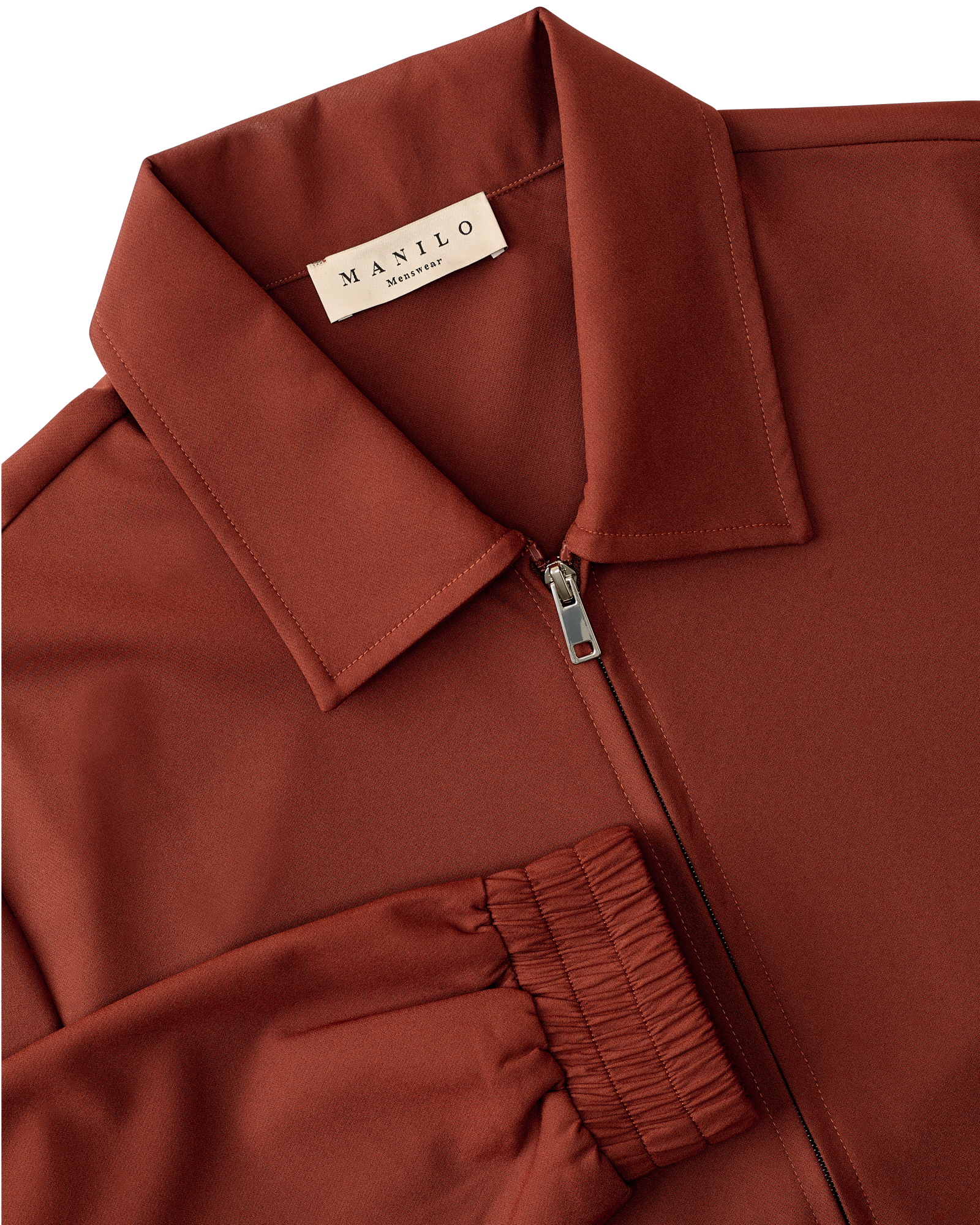 Heren - Premium Tech Suit - Rusty Brown