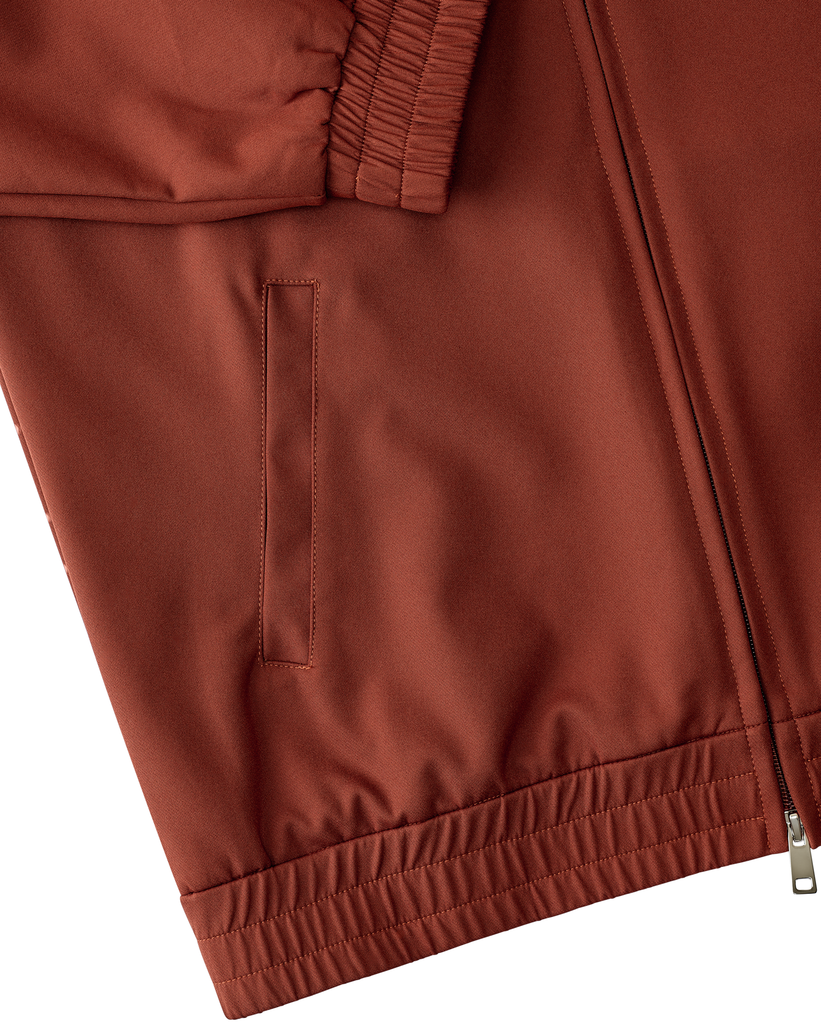 Heren - Premium Tech Suit - Rusty Brown