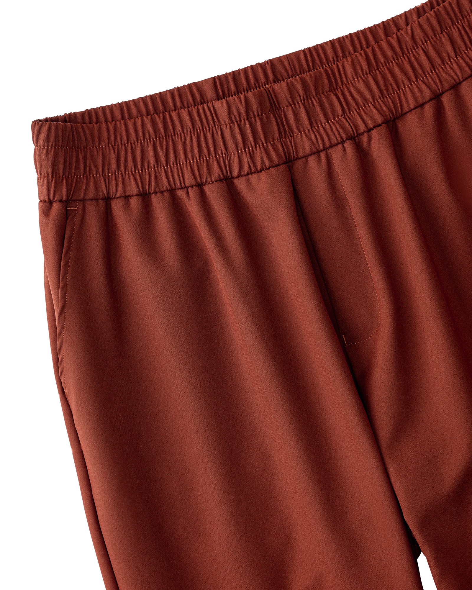 Heren - Premium Tech Suit - Rusty Brown